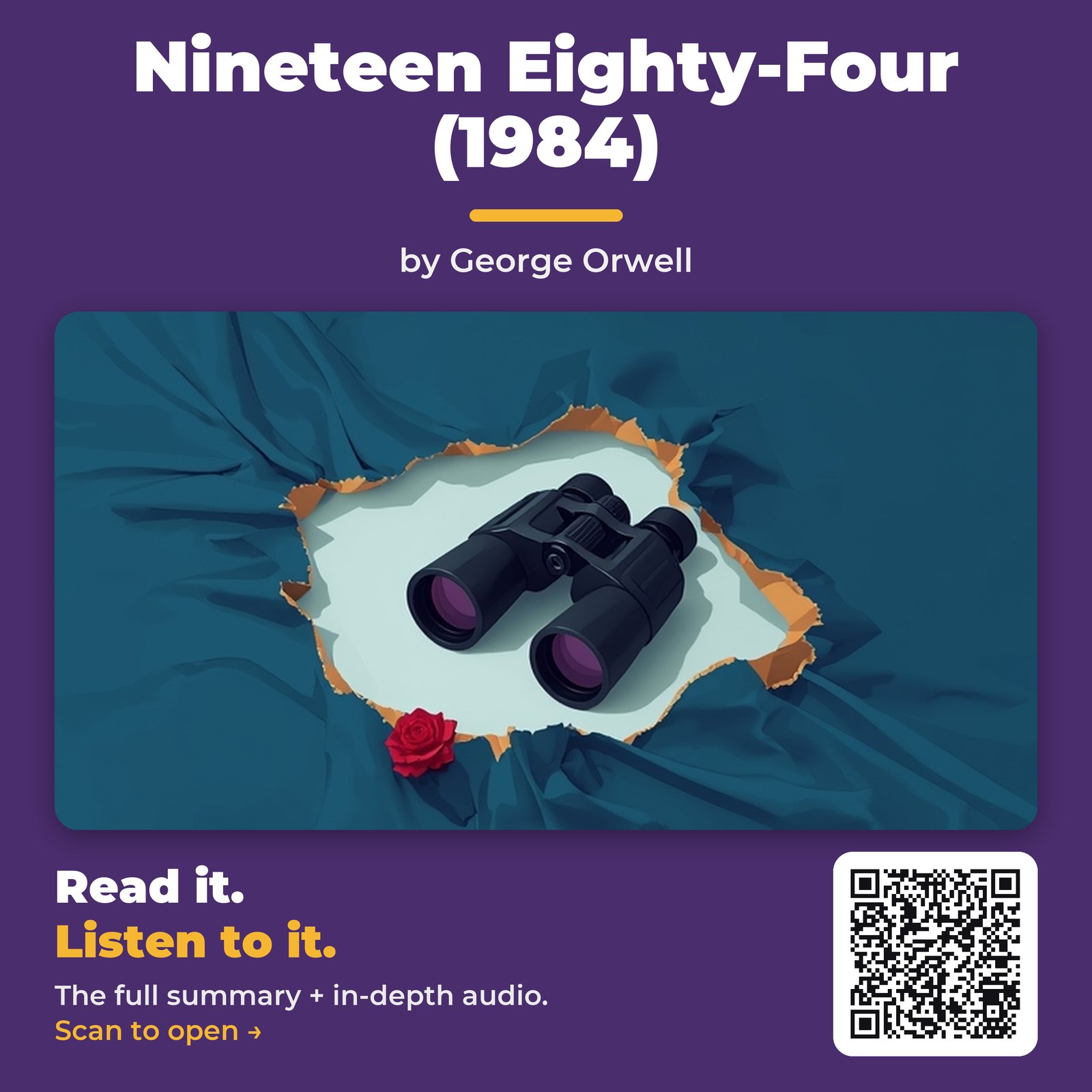 Nineteen Eighty-Four (1984) — by George Orwell