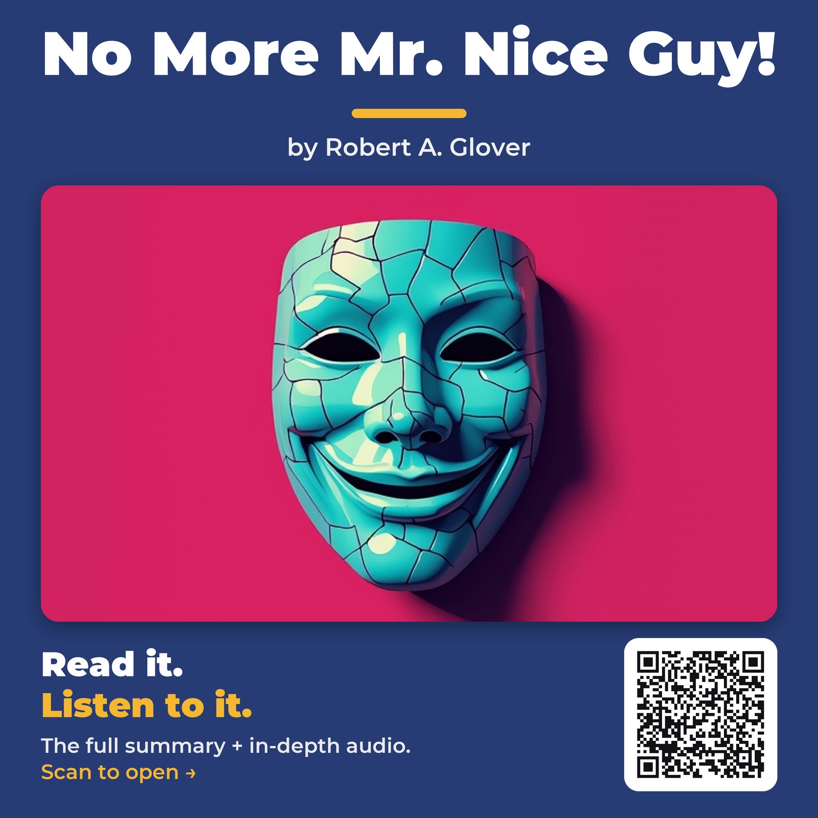 No More Mr. Nice Guy! — by Robert A. Glover