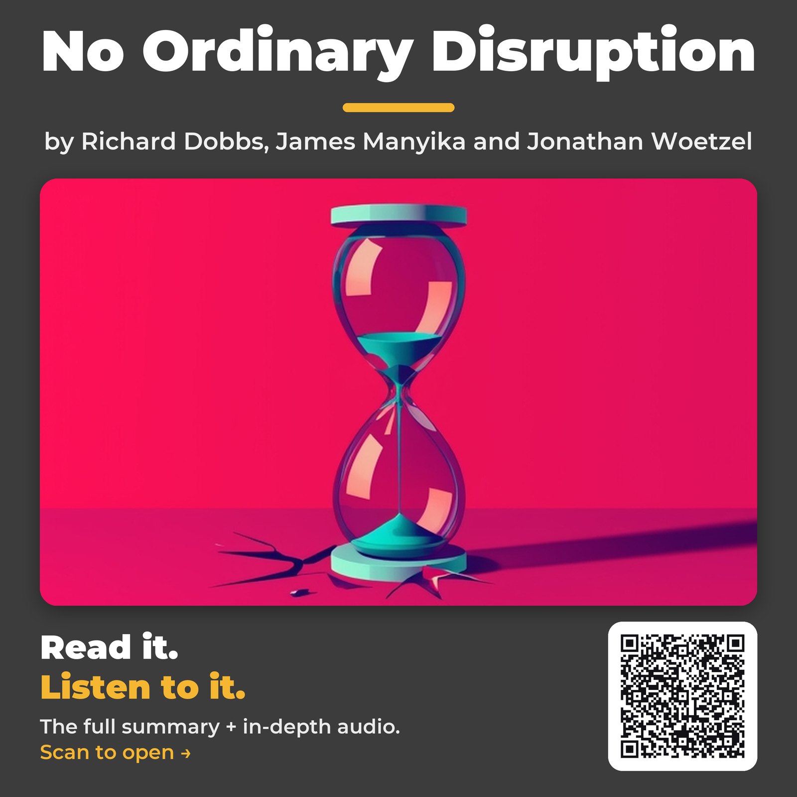 No Ordinary Disruption — by Richard Dobbs, James Manyika and Jonathan Woetzel