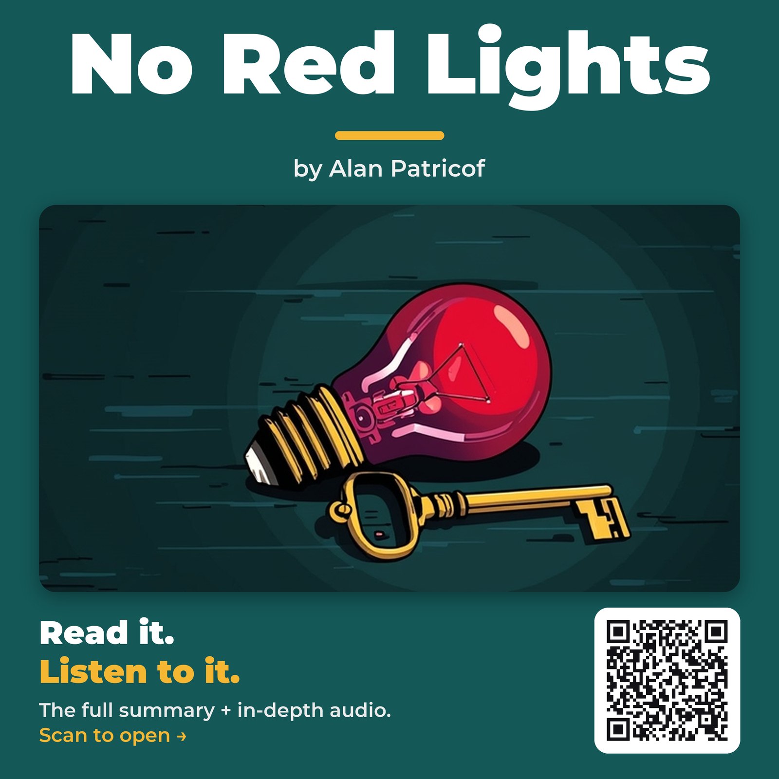 No Red Lights — by Alan Patricof