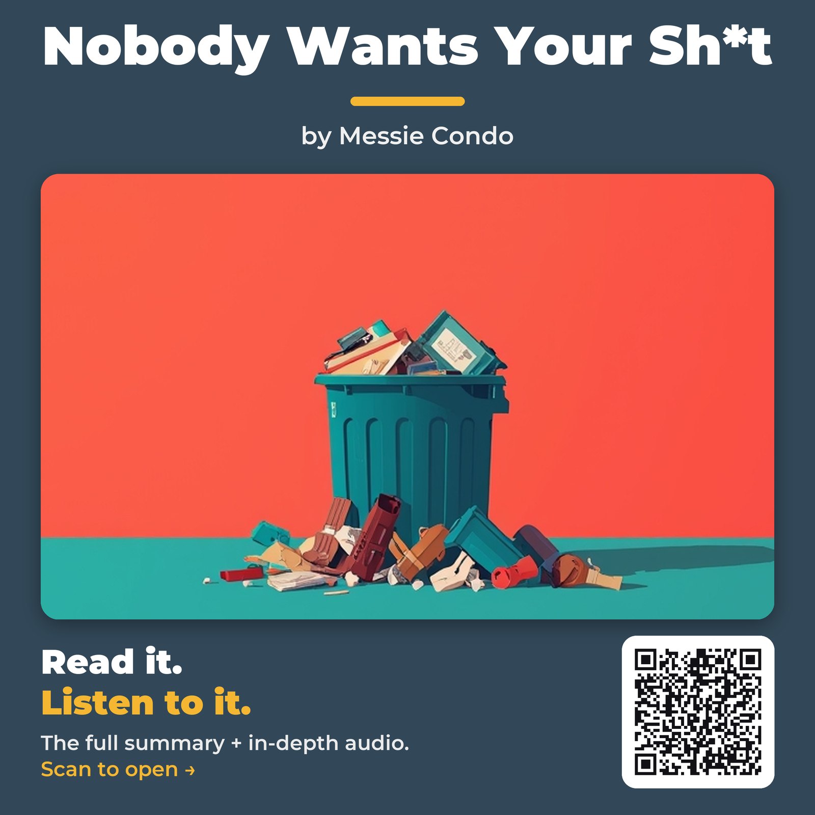 Nobody Wants Your Sh*t — by Messie Condo