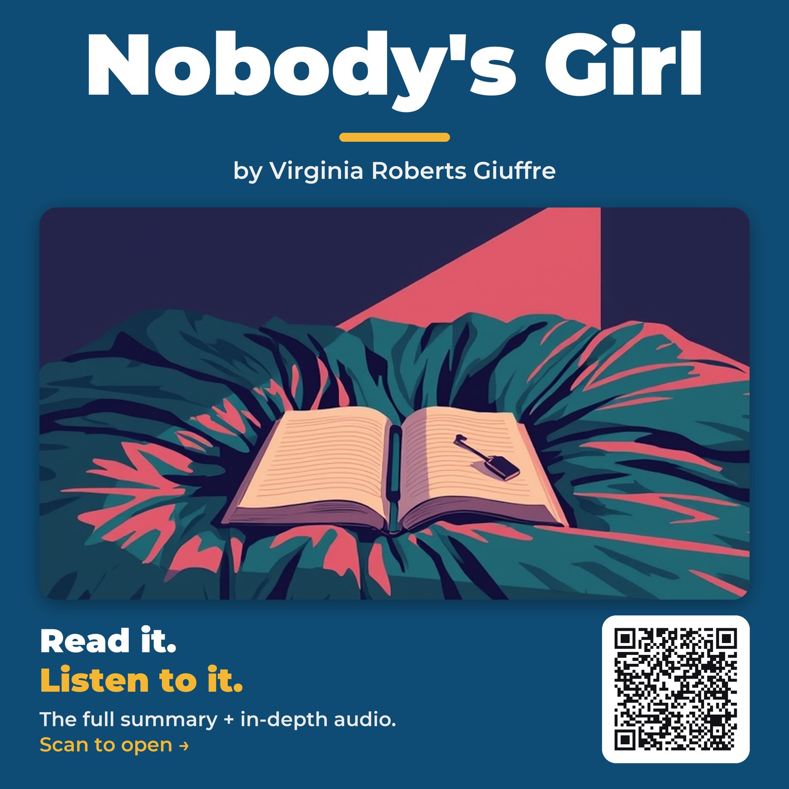 Nobody’s Girl — by Virginia Roberts Giuffre