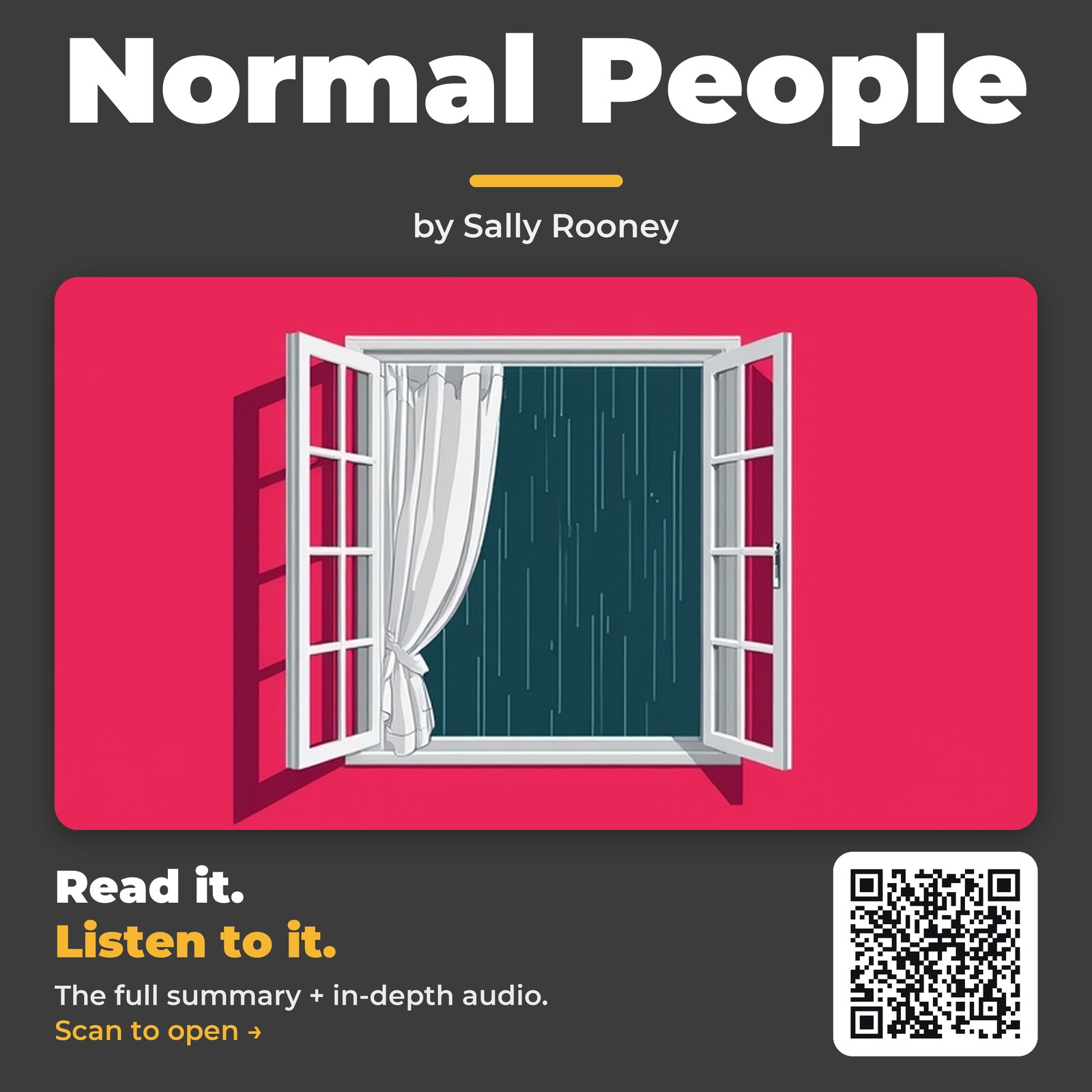 Normal People — by Sally Rooney