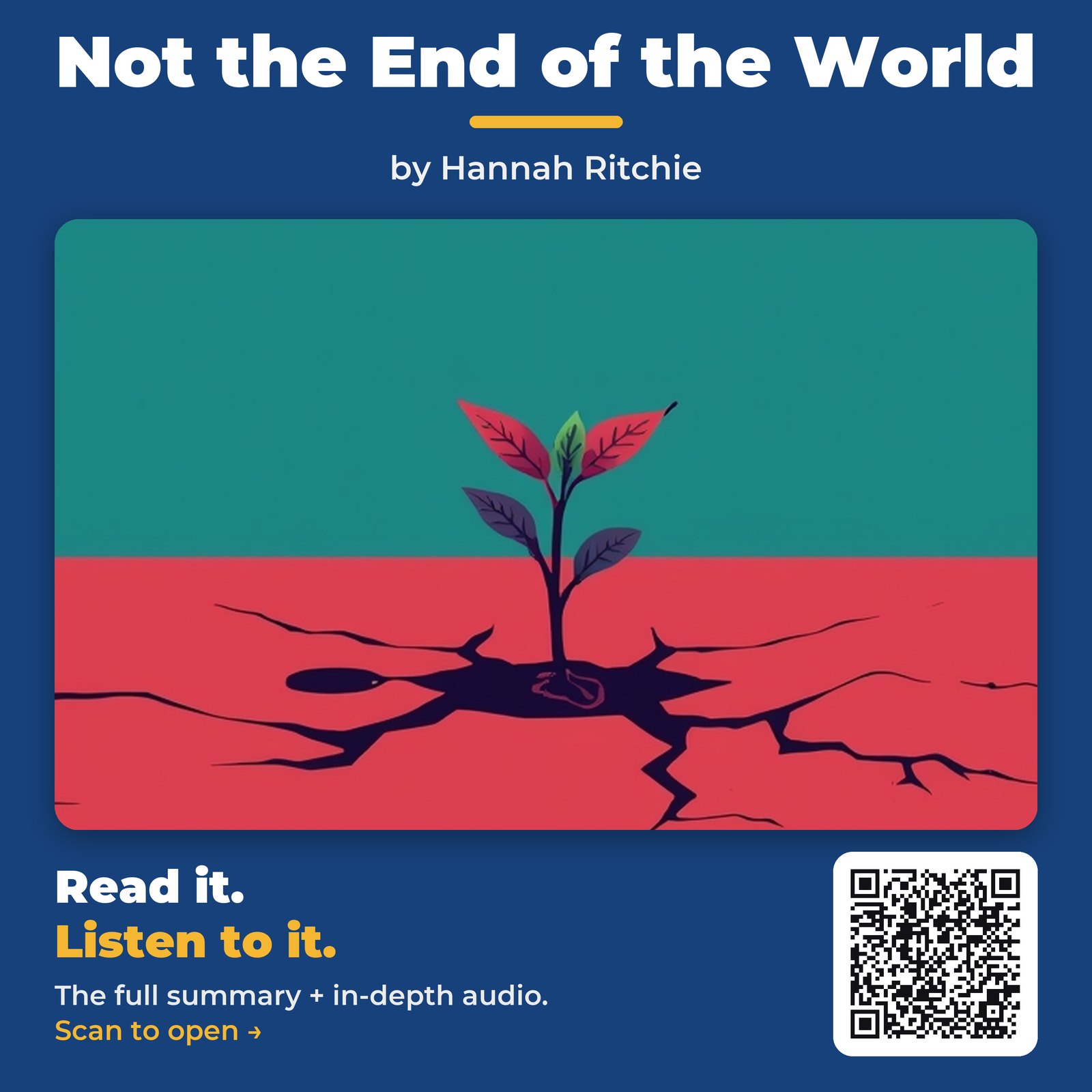 Not the End of the World — by Hannah Ritchie