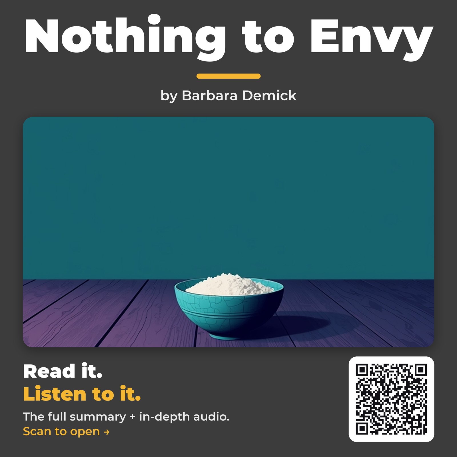 Nothing to Envy — by Barbara Demick