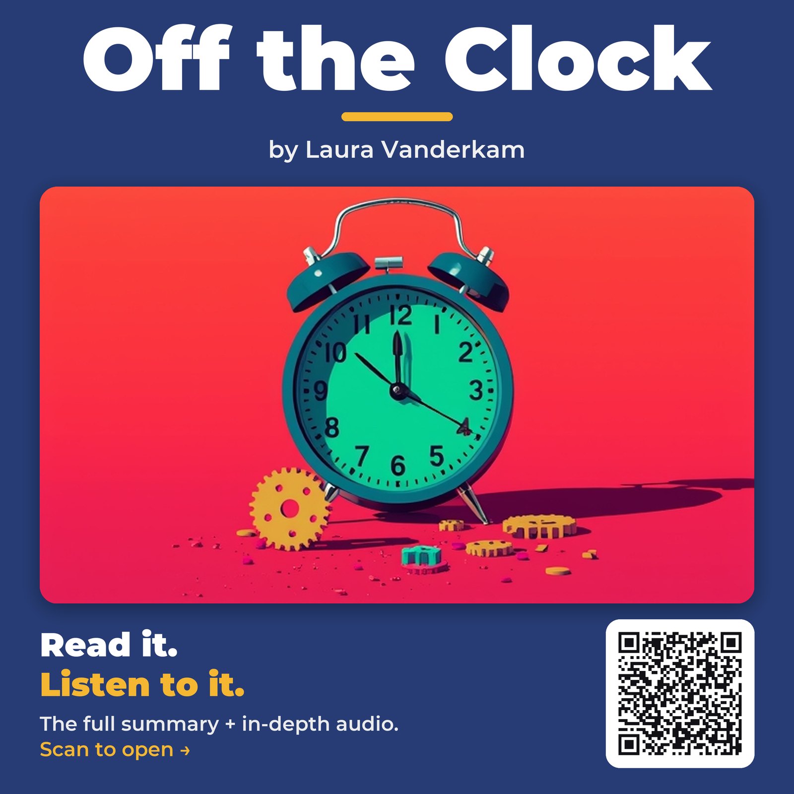 Off the Clock — by Laura Vanderkam