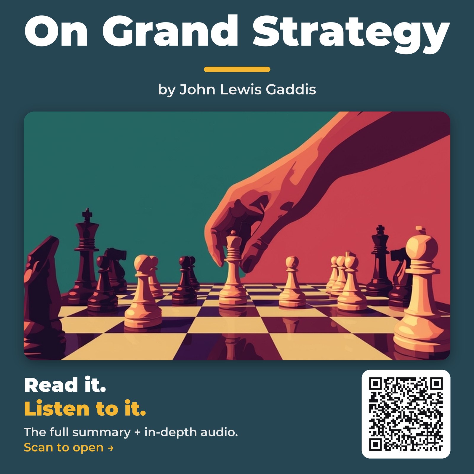 On Grand Strategy — by John Lewis Gaddis
