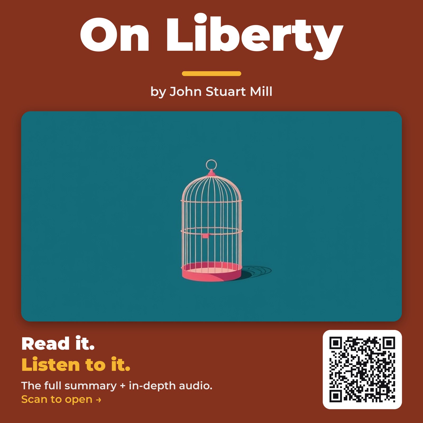 On Liberty — by John Stuart Mill