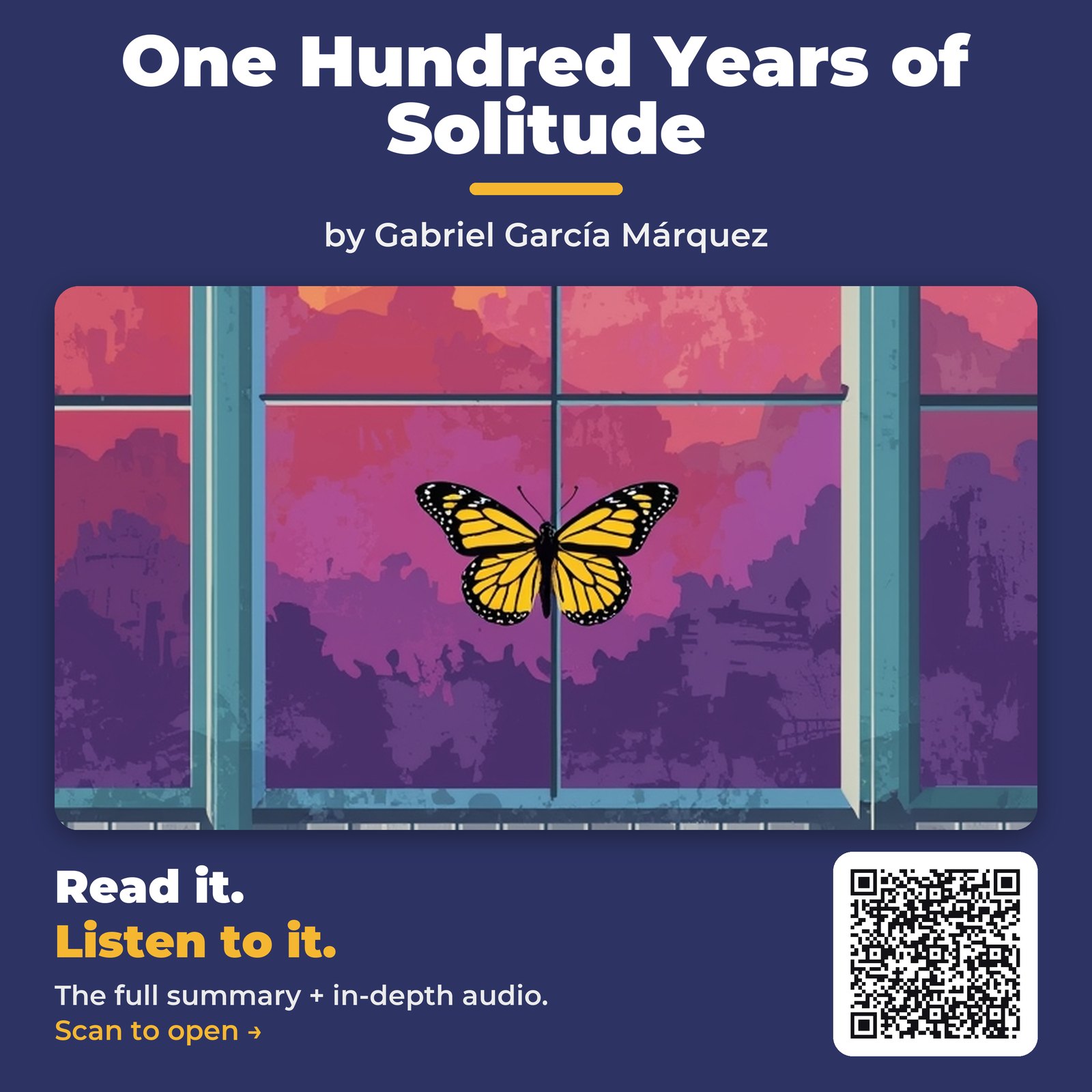 One Hundred Years of Solitude — by Gabriel García Márquez