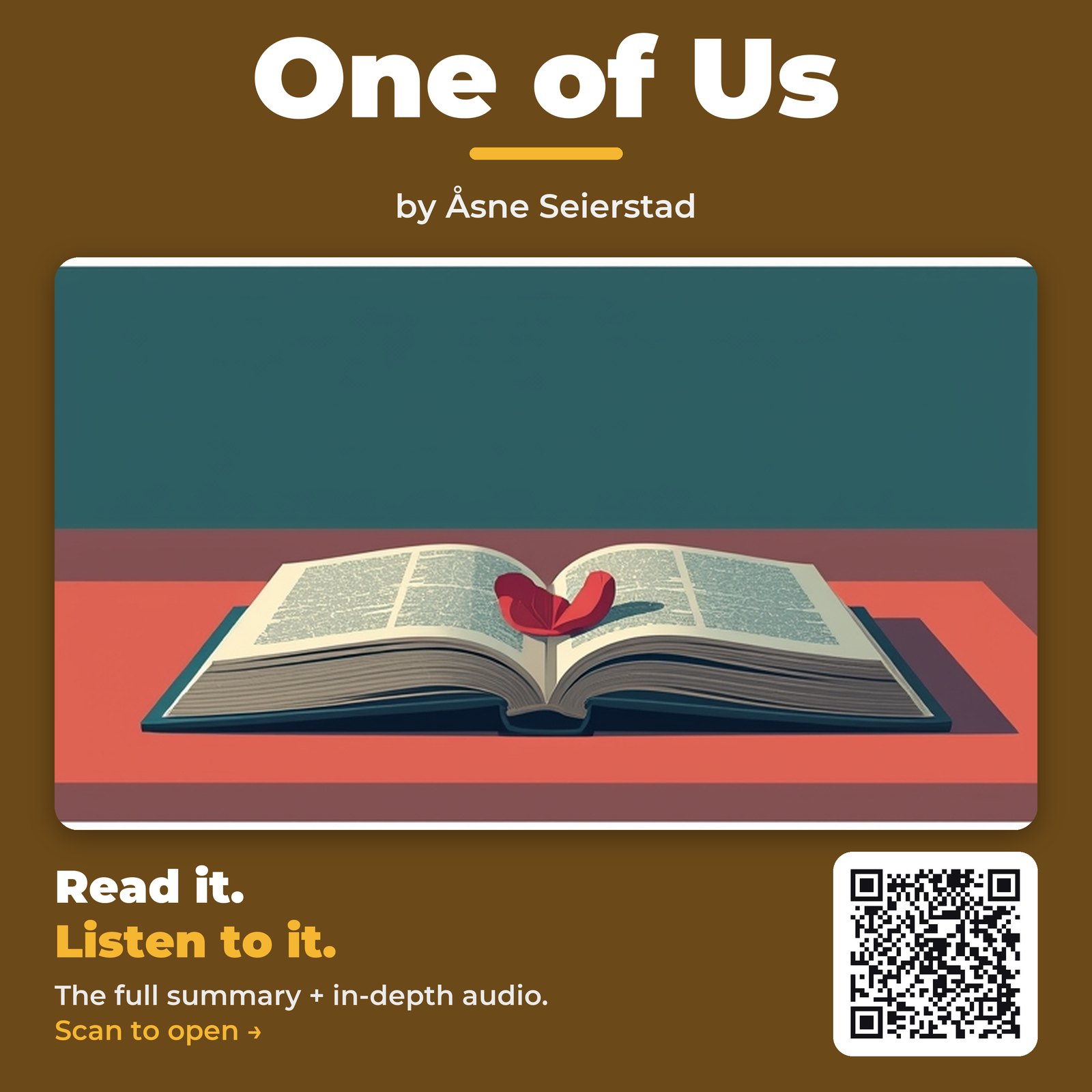 One of Us — by Åsne Seierstad