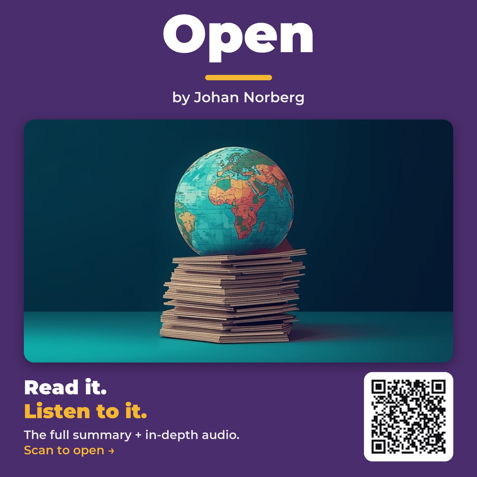 Open — by Johan Norberg