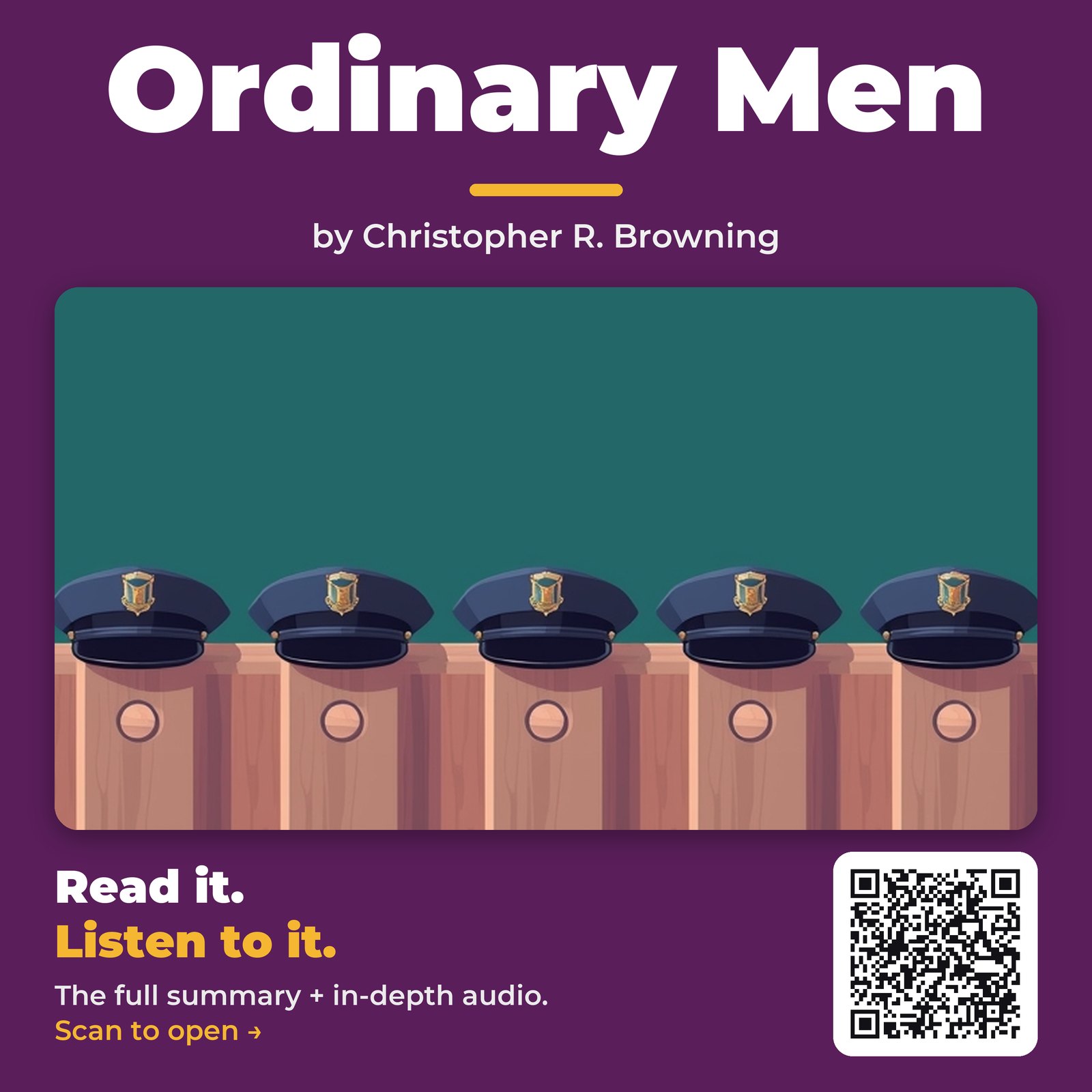 Ordinary Men — by Christopher R. Browning