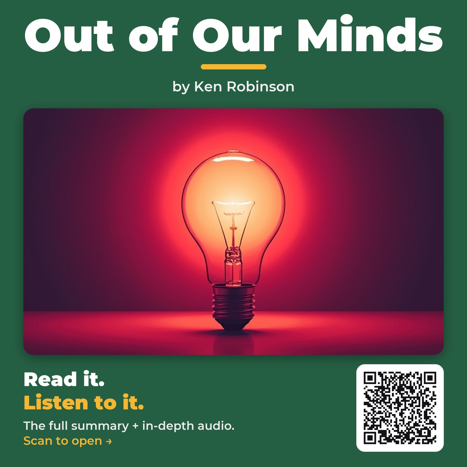 Out of Our Minds — by Ken Robinson