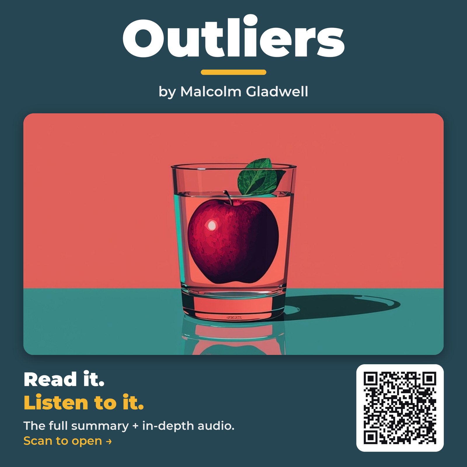 Outliers — by Malcolm Gladwell