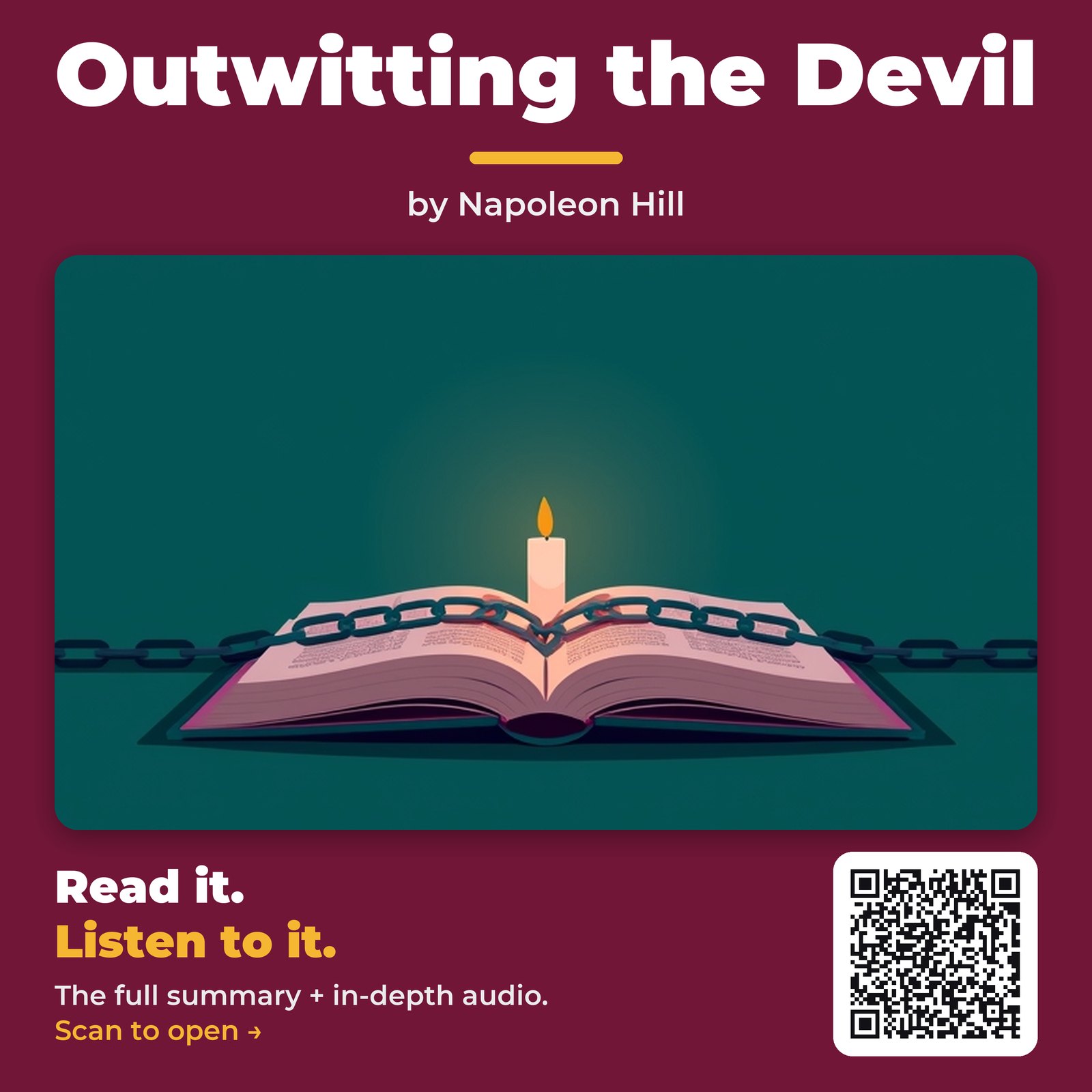 Outwitting the Devil — by Napoleon Hill
