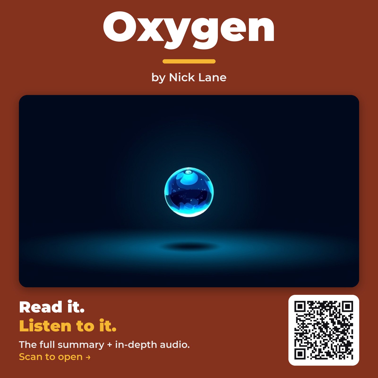 Oxygen — by Nick Lane