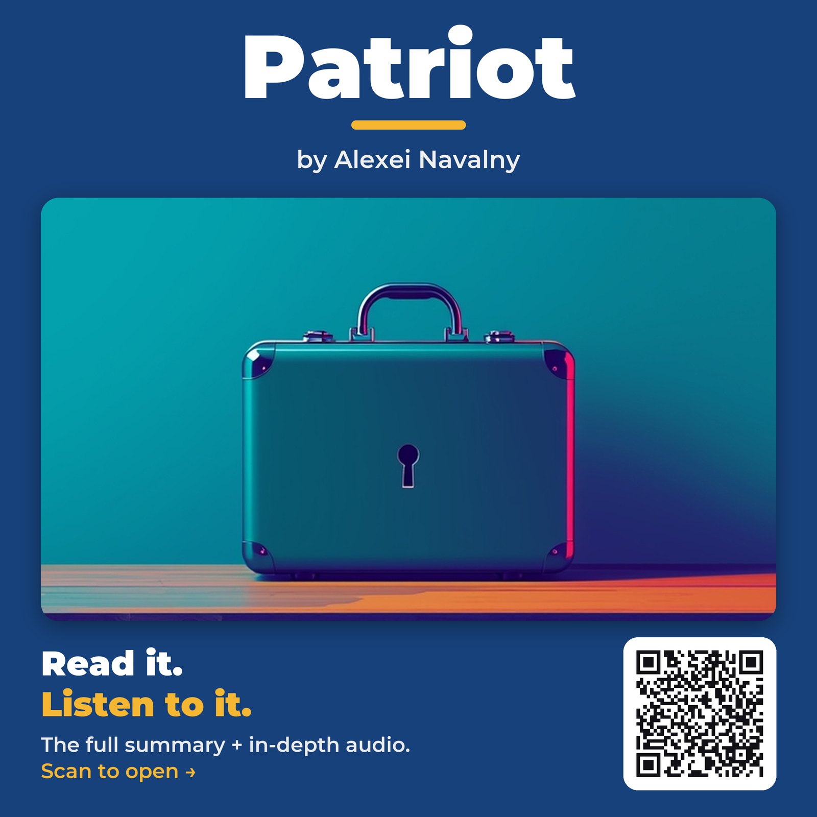 Patriot — by Alexei Navalny