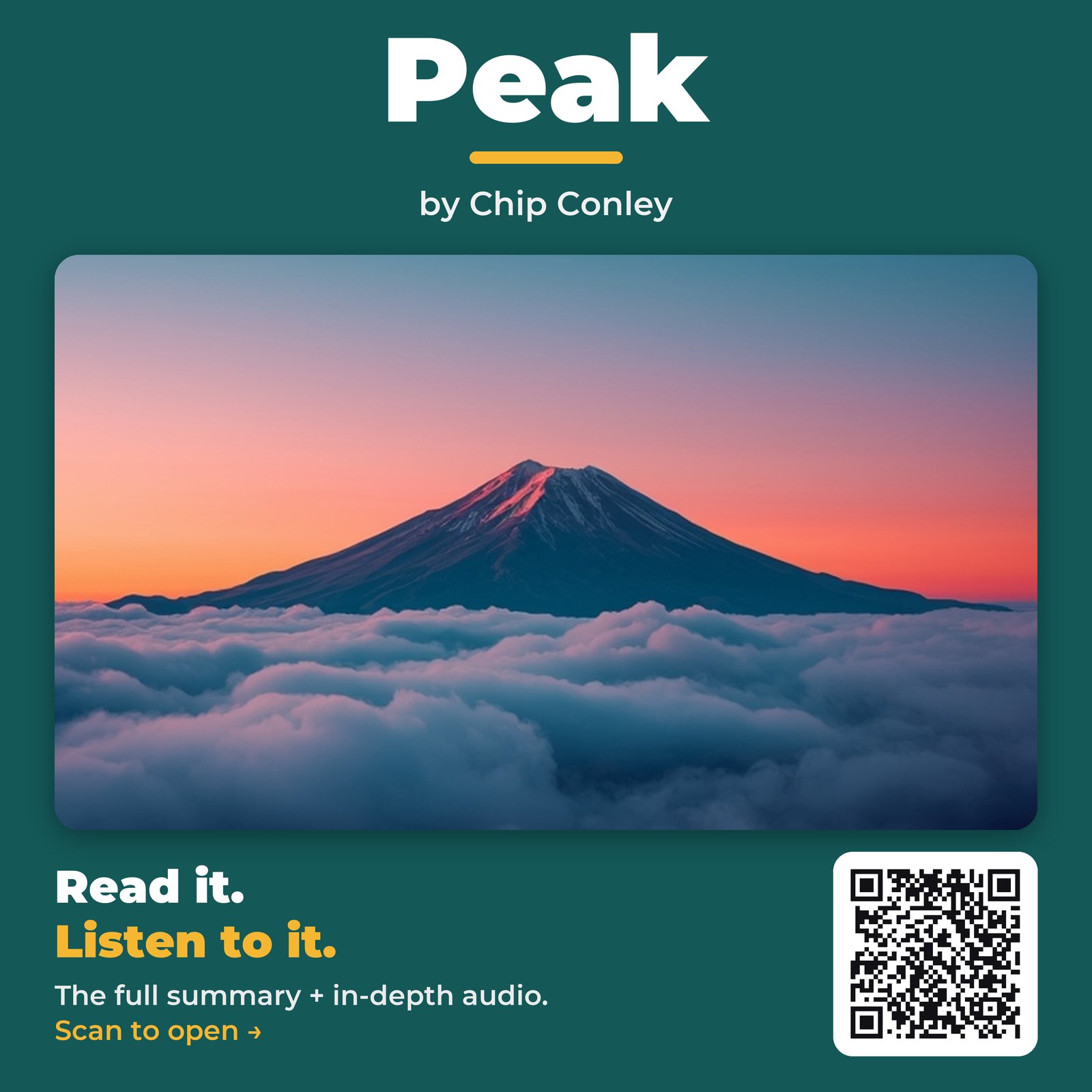 Peak — by Chip Conley