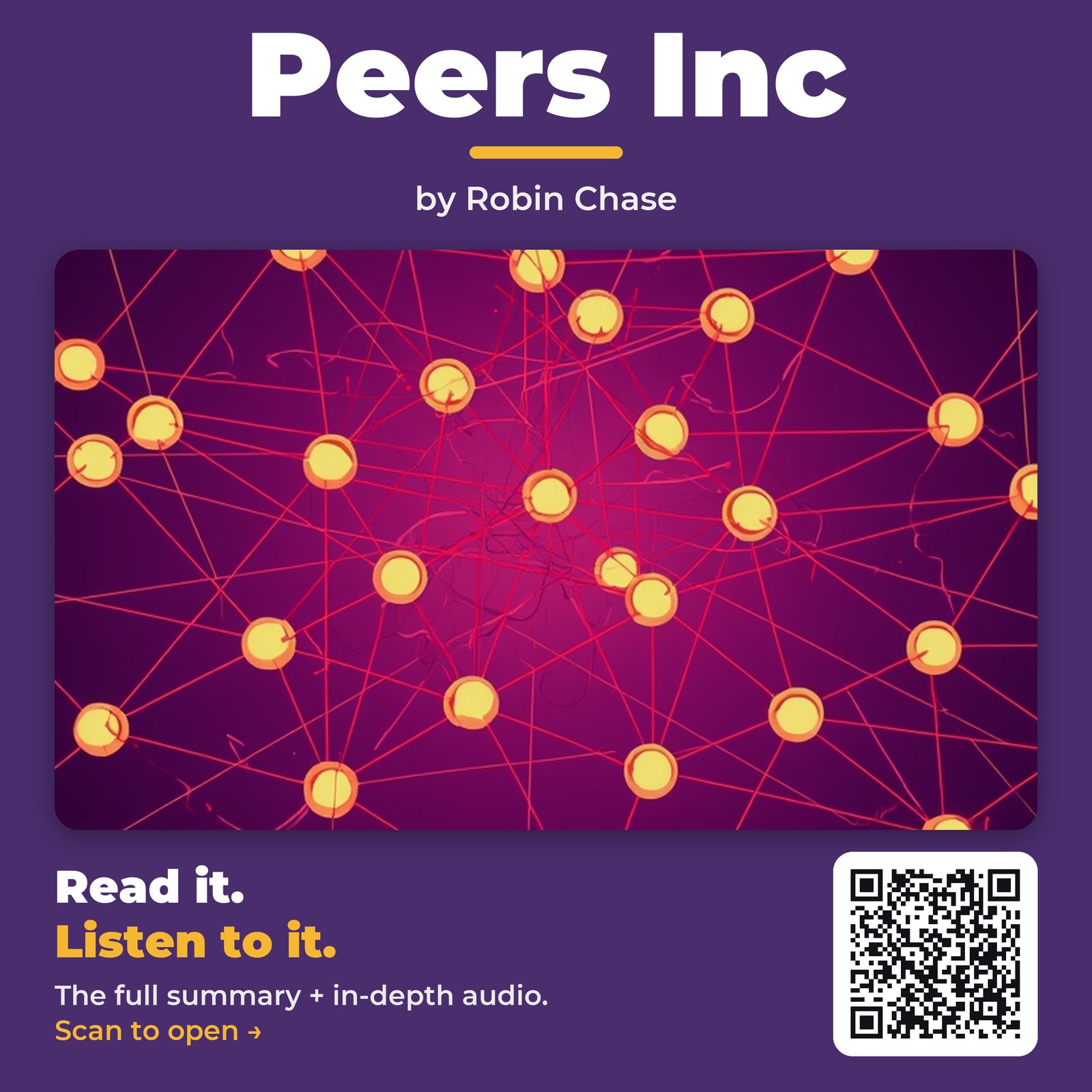 Peers Inc — by Robin Chase