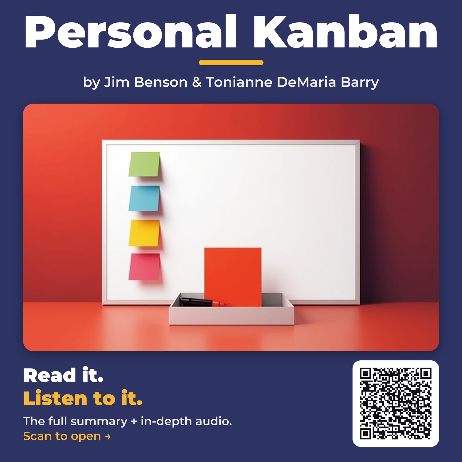 Personal Kanban — by Jim Benson & Tonianne DeMaria Barry