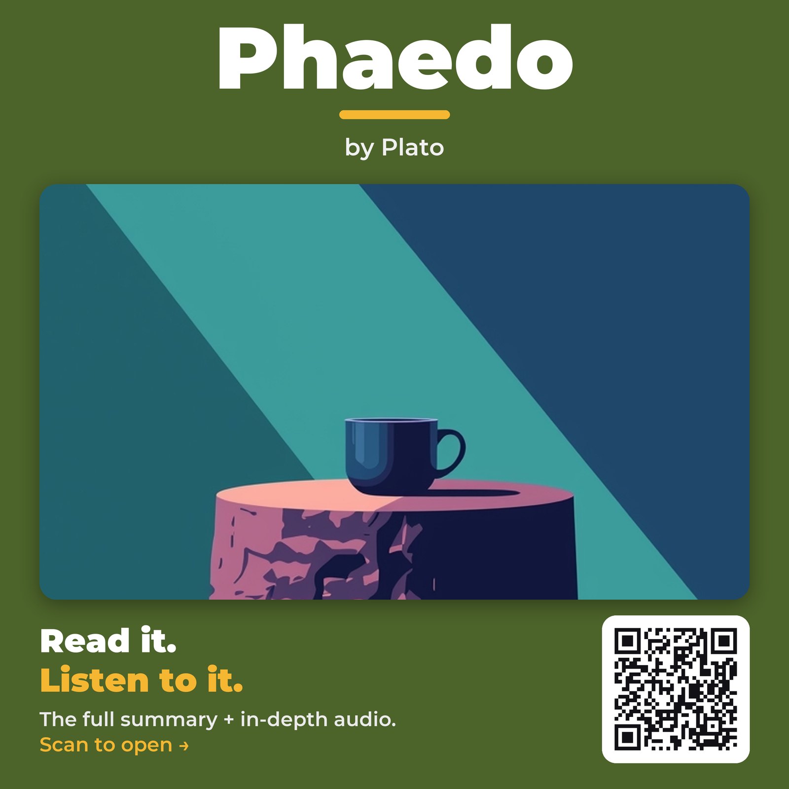 Phaedo — by Plato