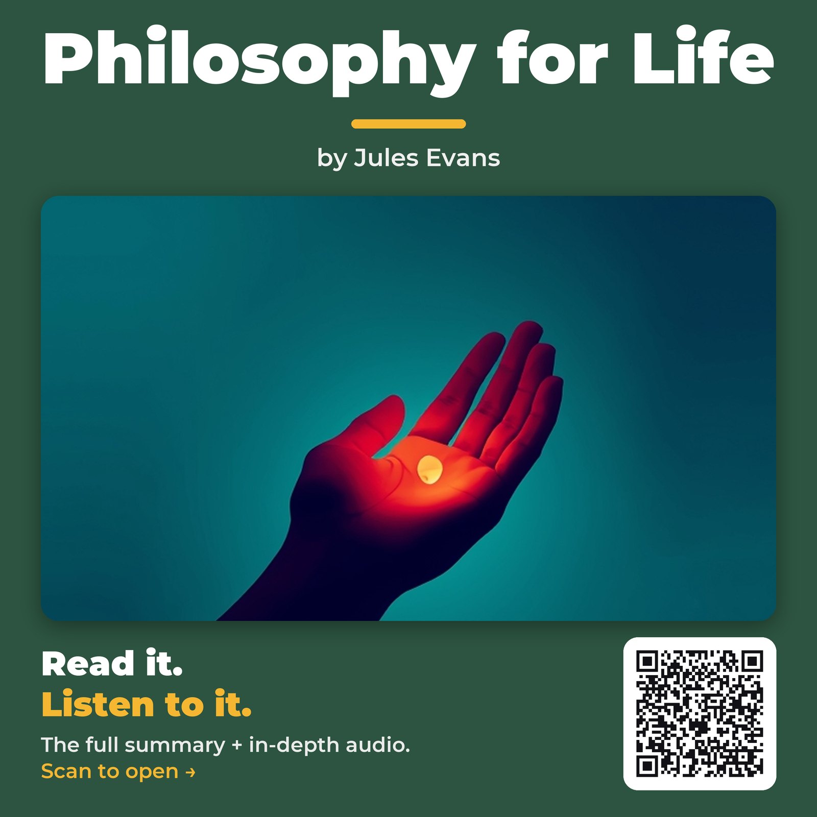 Philosophy for Life — by Jules Evans