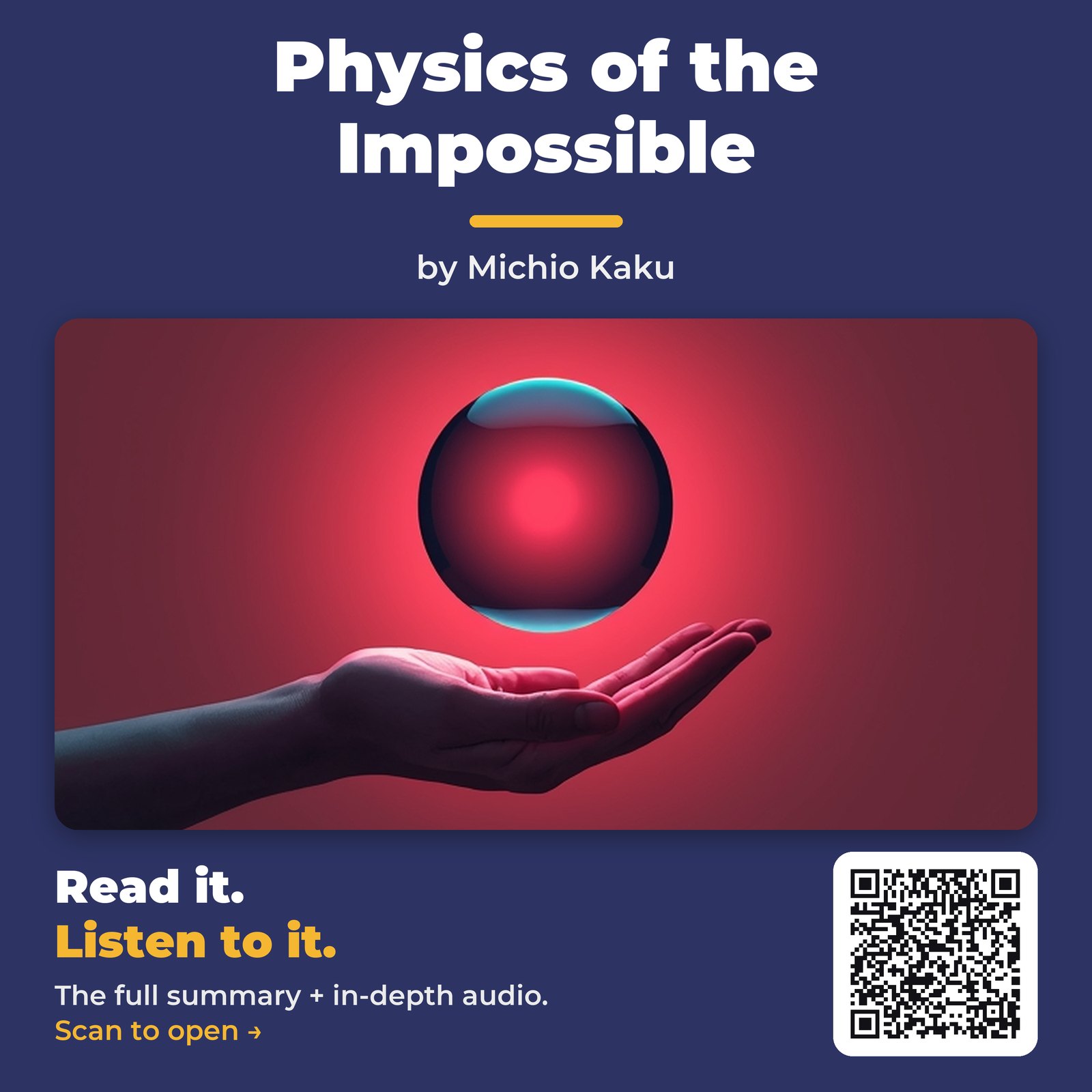 Physics of the Impossible — by Michio Kaku