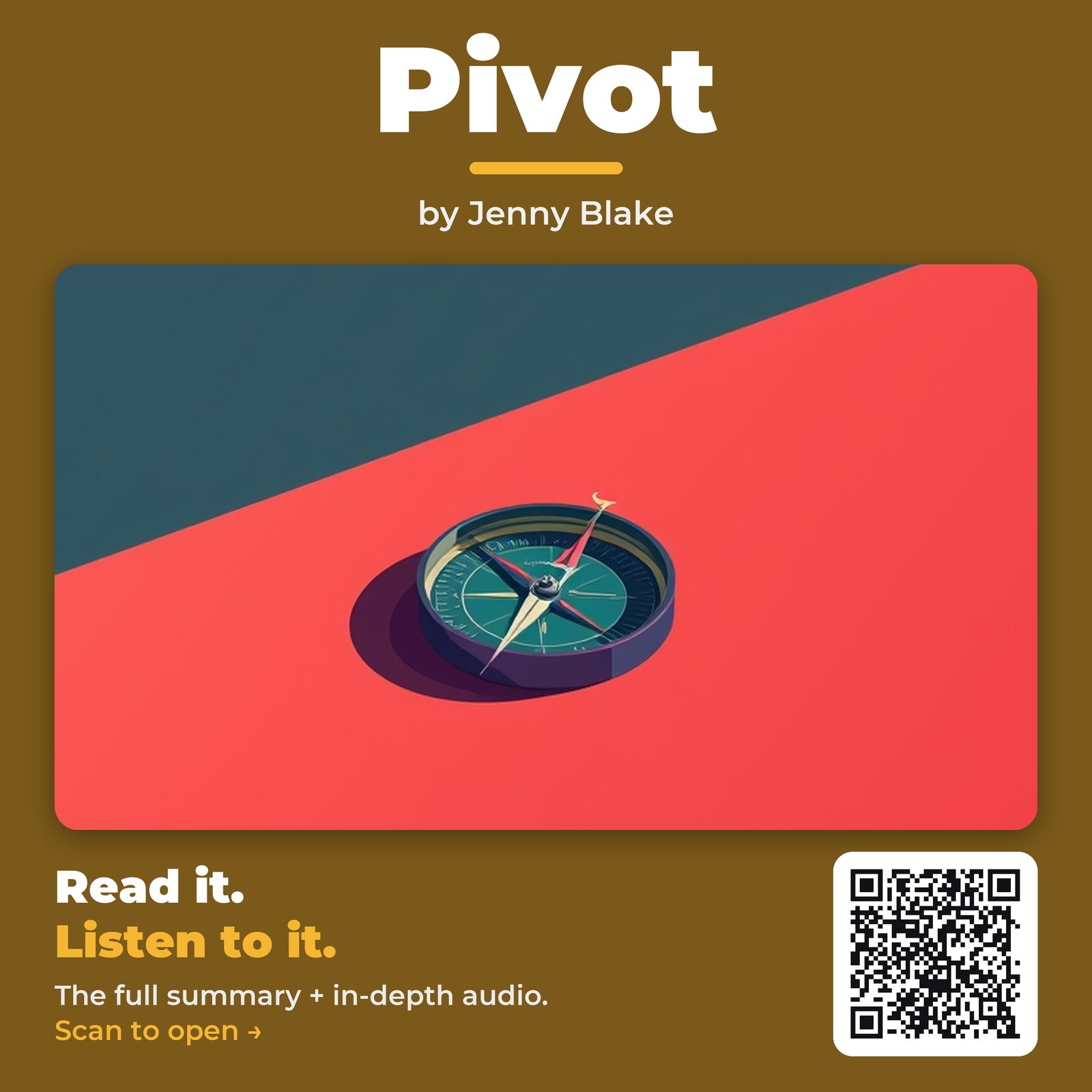 Pivot — by Jenny Blake