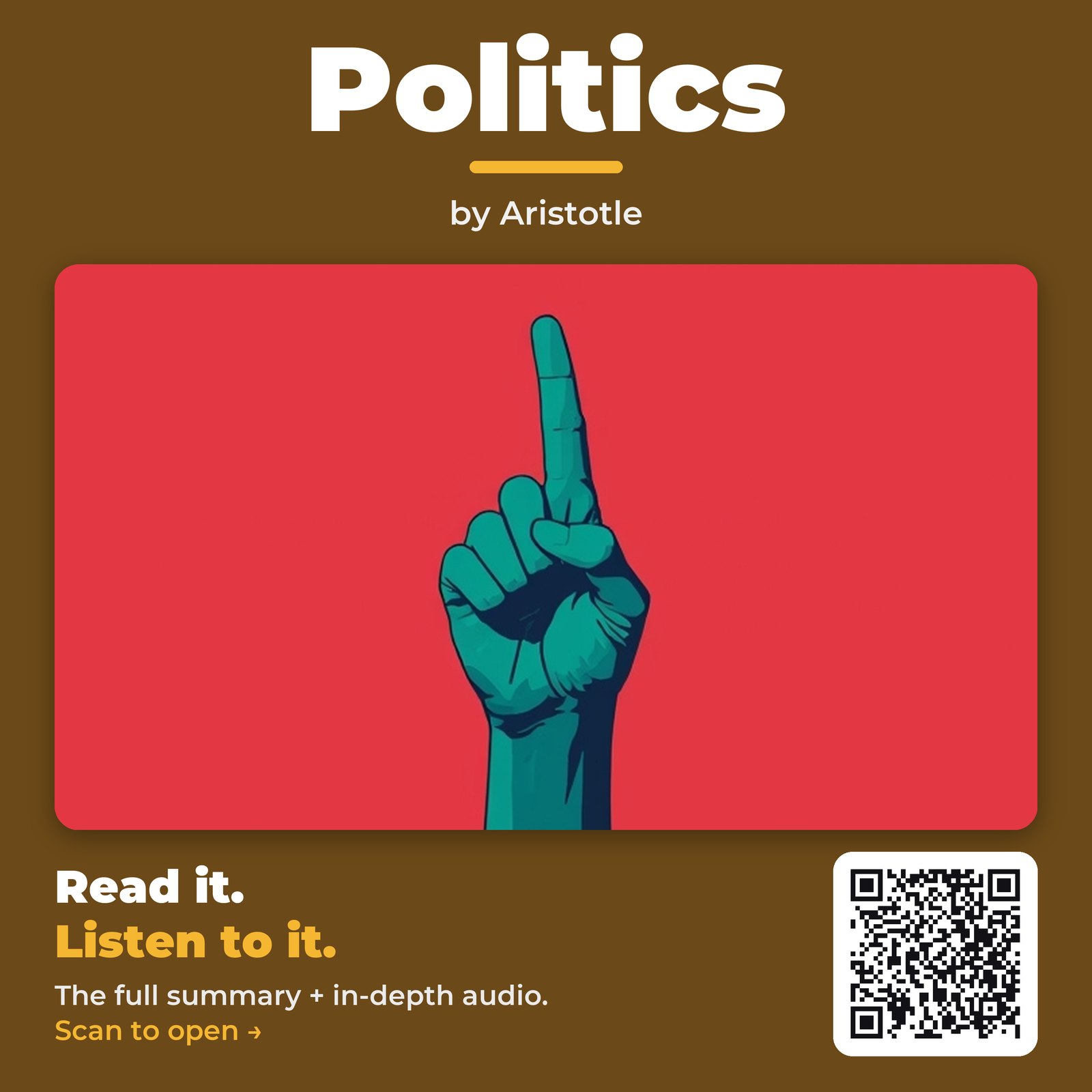 Politics — by Aristotle