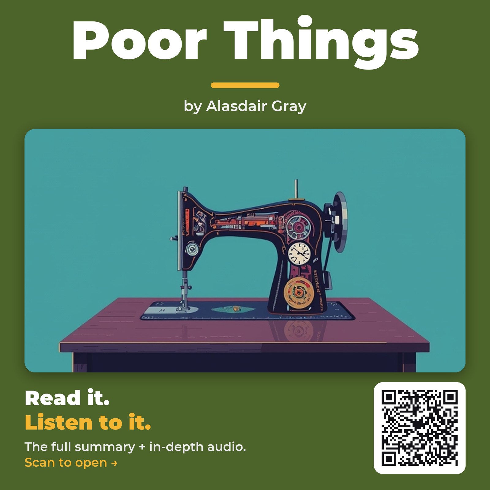 Poor Things — by Alasdair Gray
