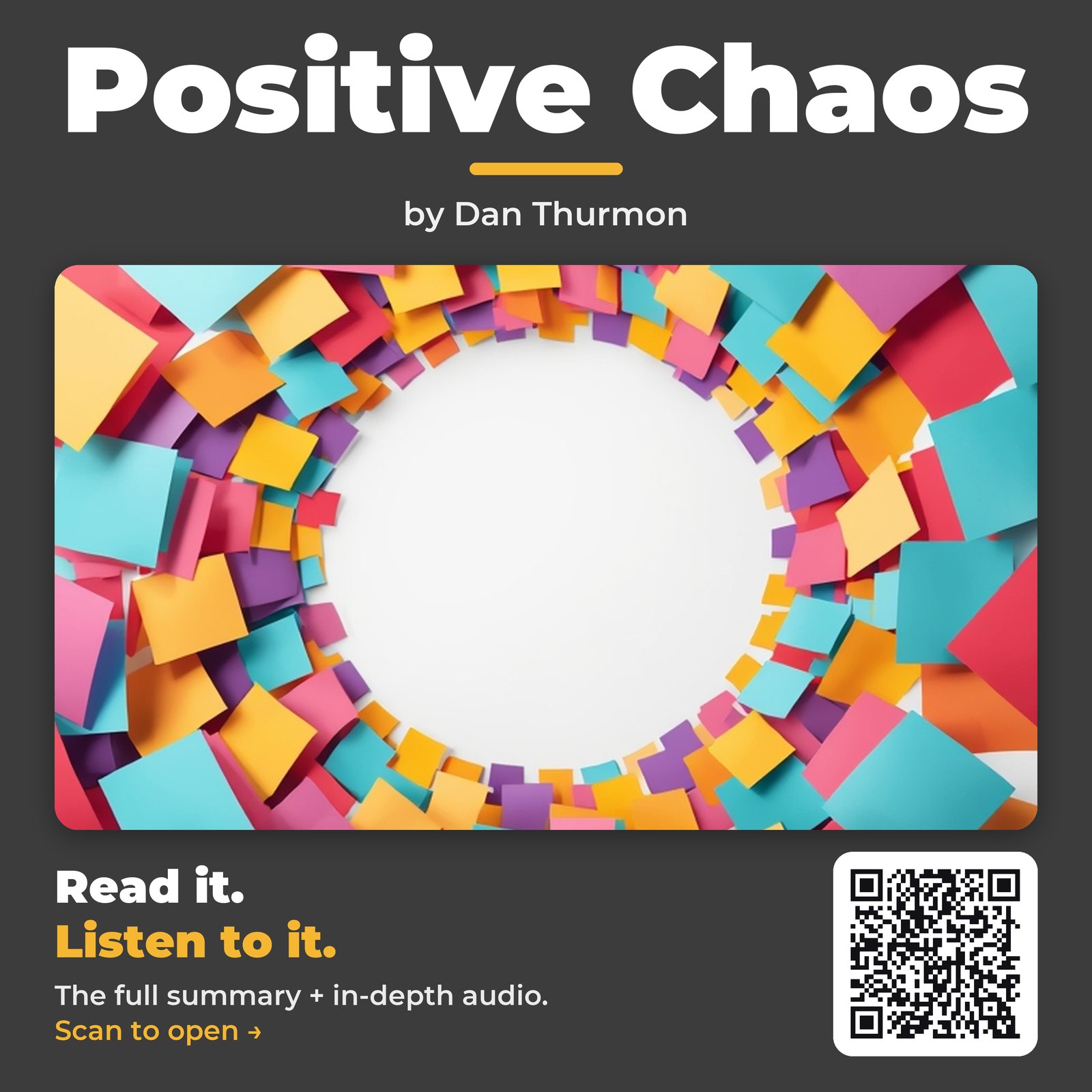 Positive Chaos — by Dan Thurmon