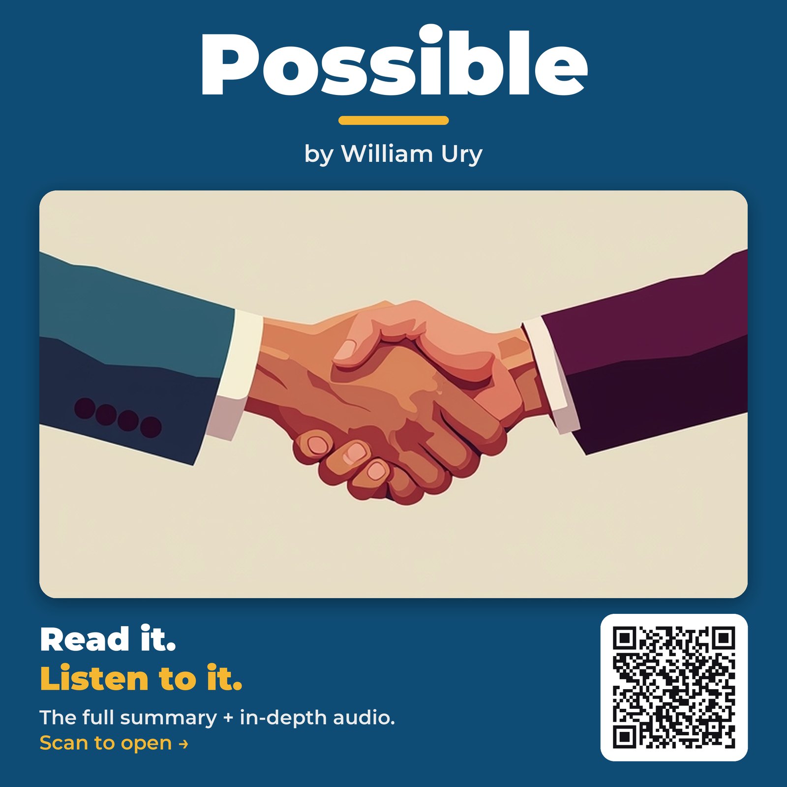Possible — by William Ury