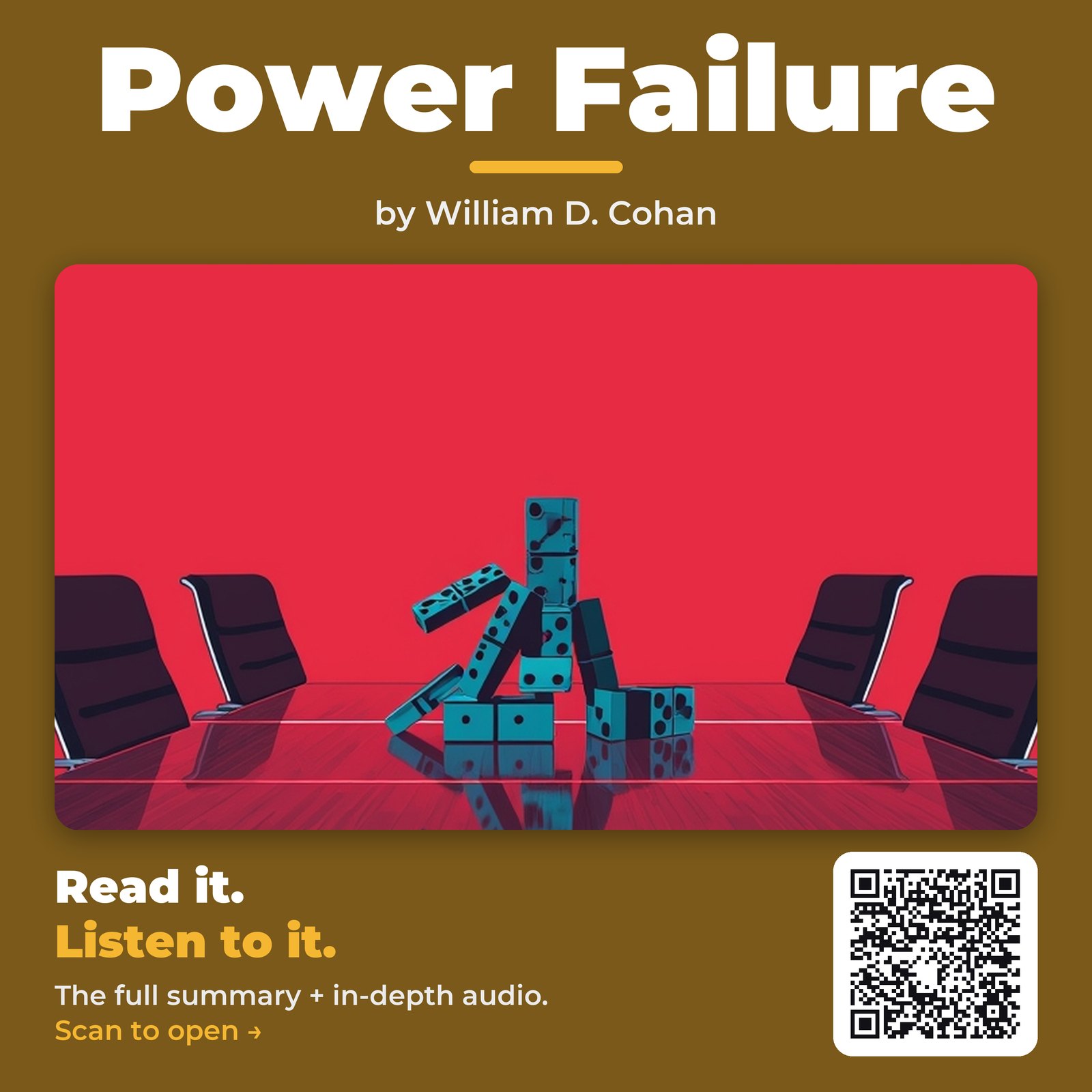 Power Failure — by William D. Cohan