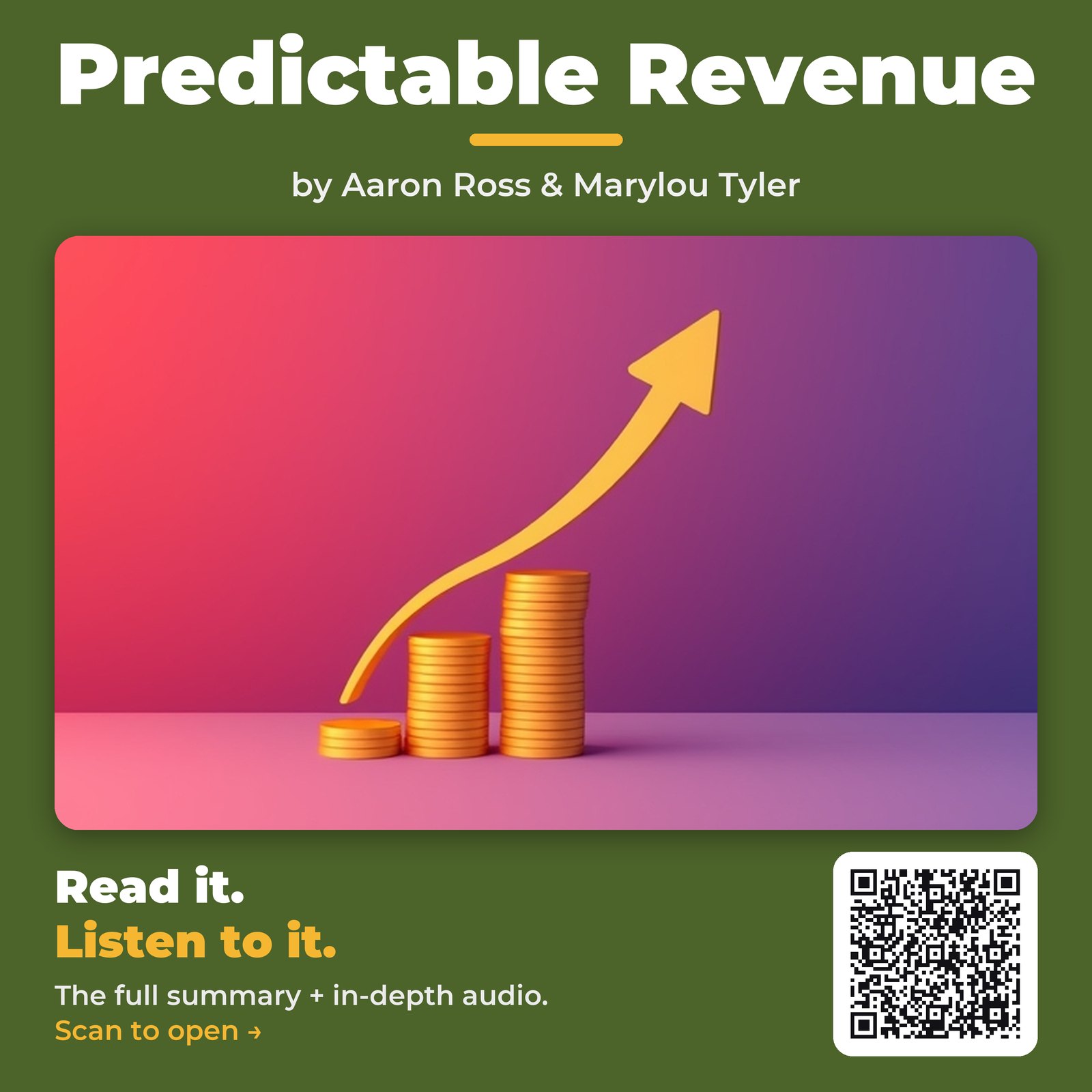 Predictable Revenue — by Aaron Ross & Marylou Tyler