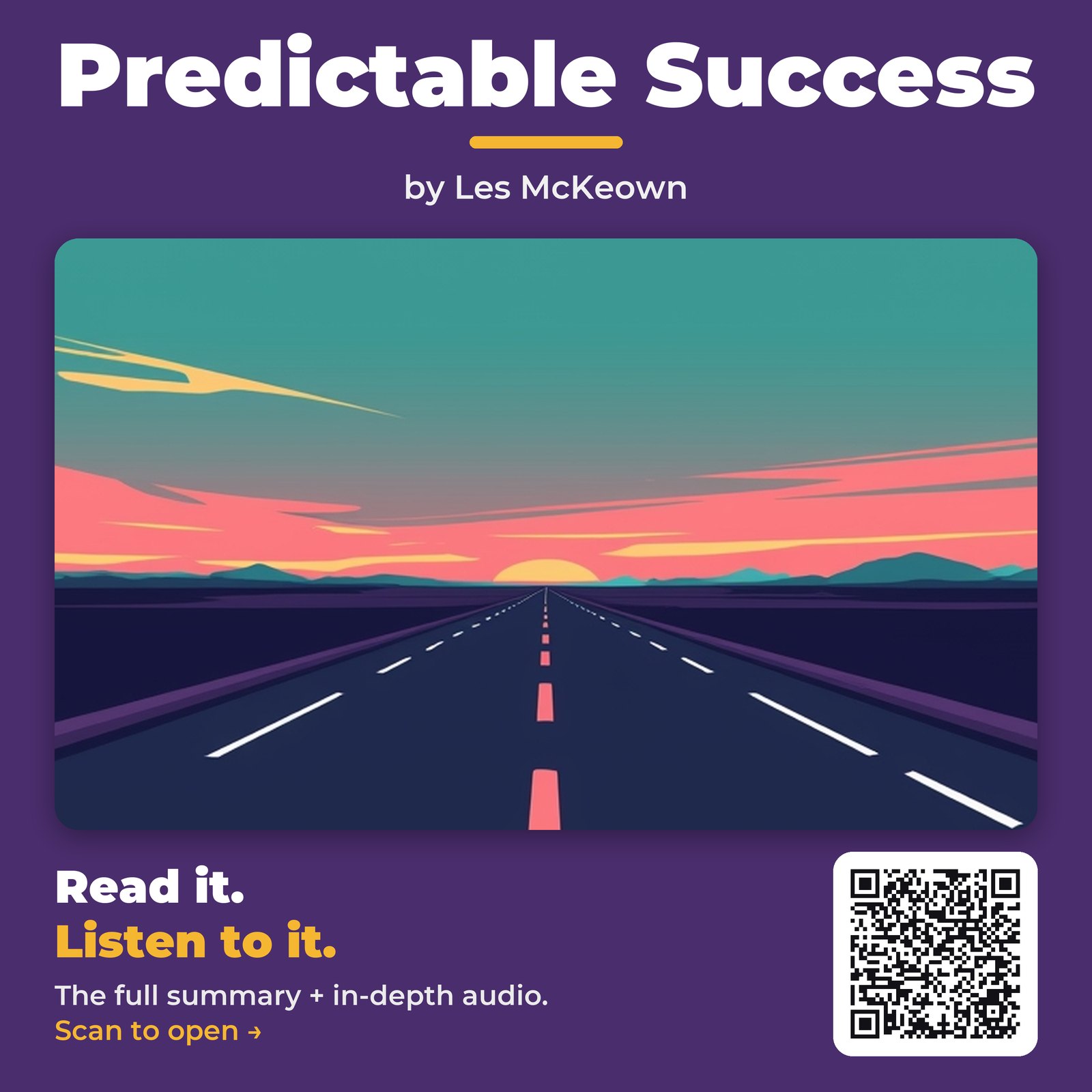 Predictable Success — by Les McKeown