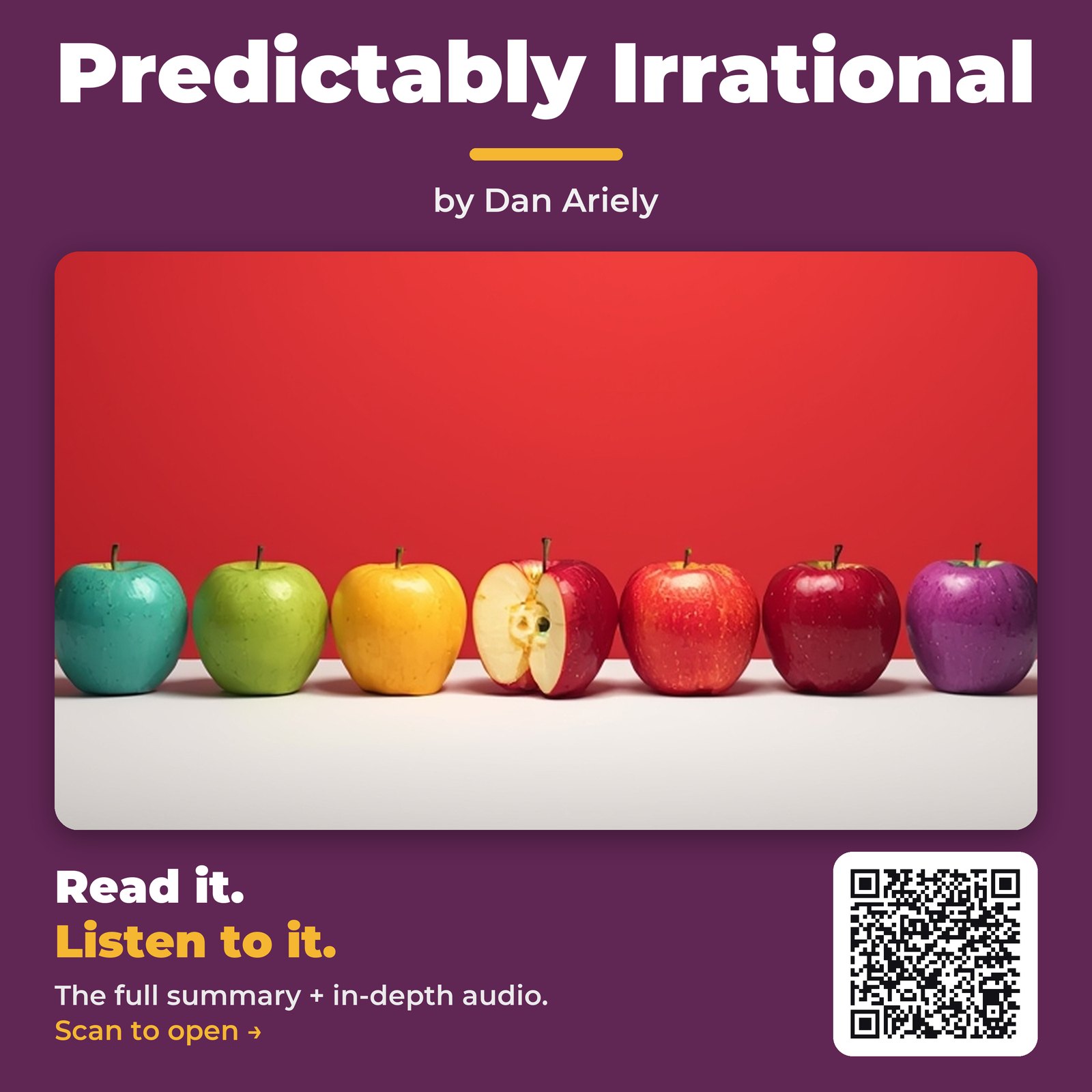 Predictably Irrational — by Dan Ariely