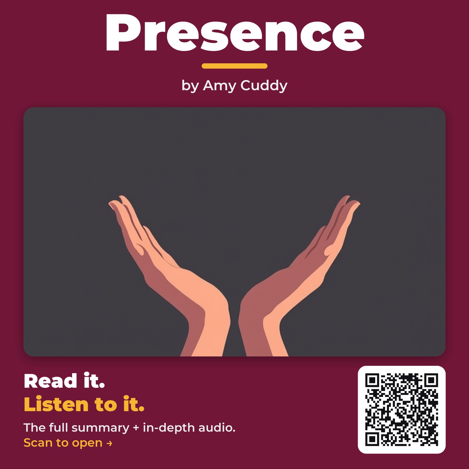 Presence — by Amy Cuddy