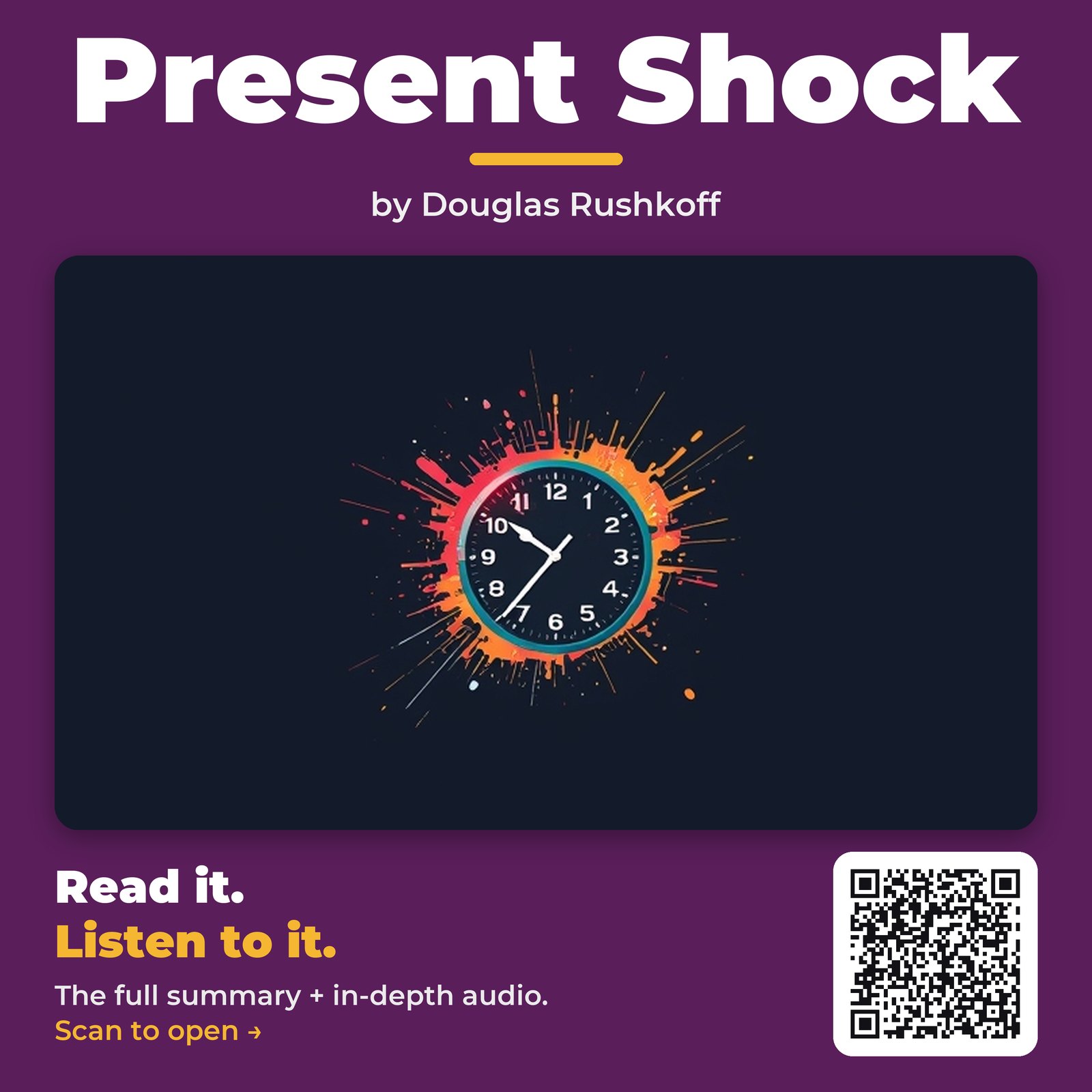 Present Shock — by Douglas Rushkoff