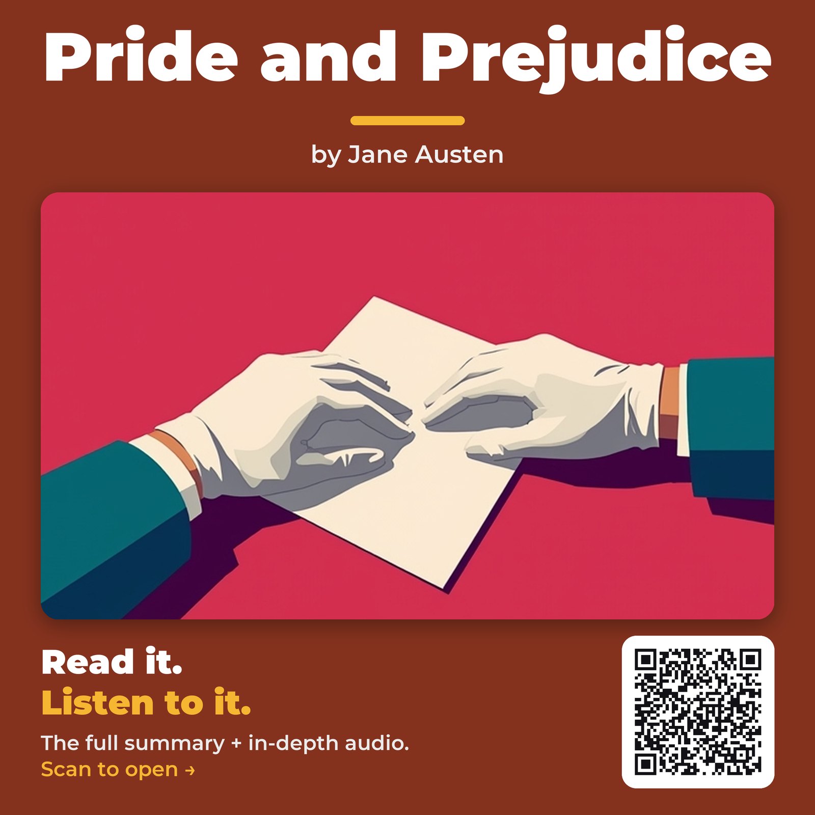 Pride and Prejudice — by Jane Austen