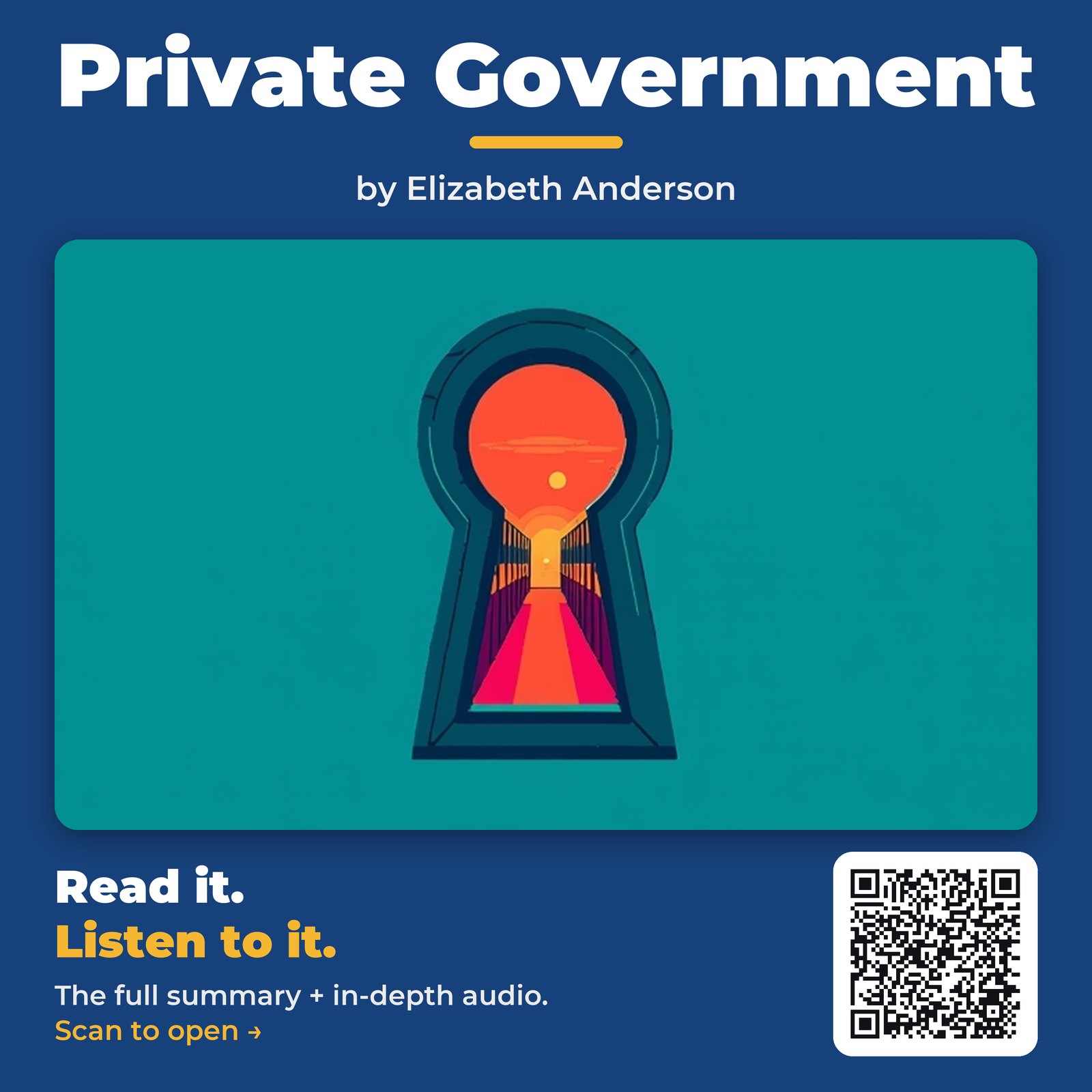 Private Government — by Elizabeth Anderson