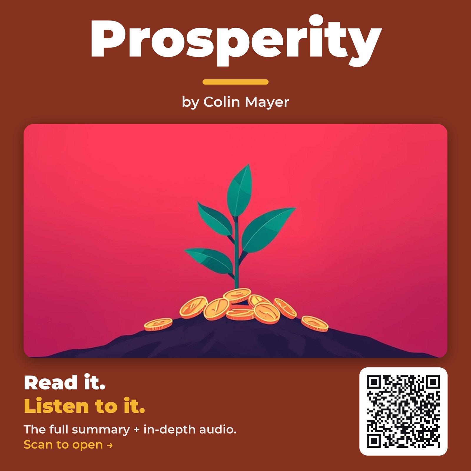 Prosperity — by Colin Mayer