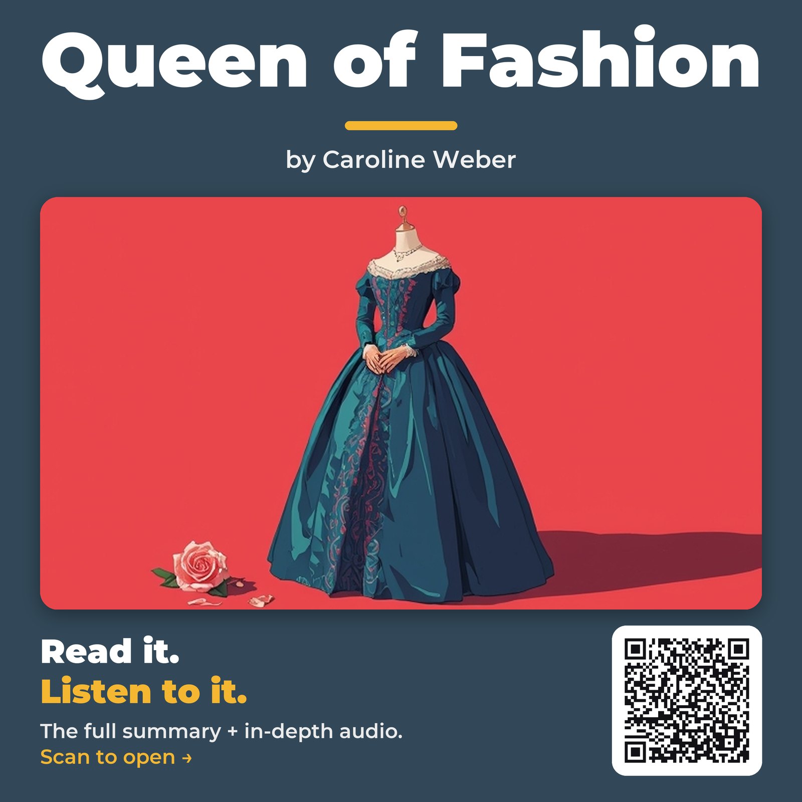Queen of Fashion — by Caroline Weber