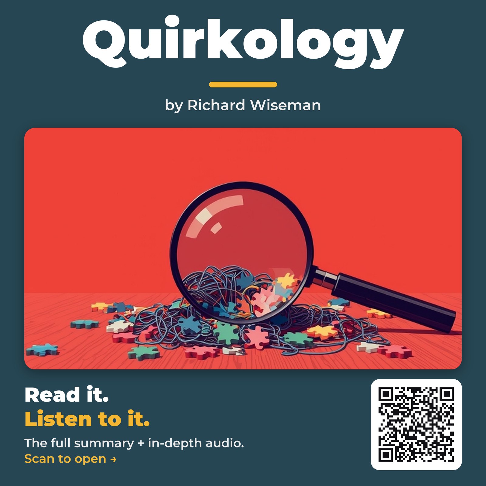 Quirkology — by Richard Wiseman