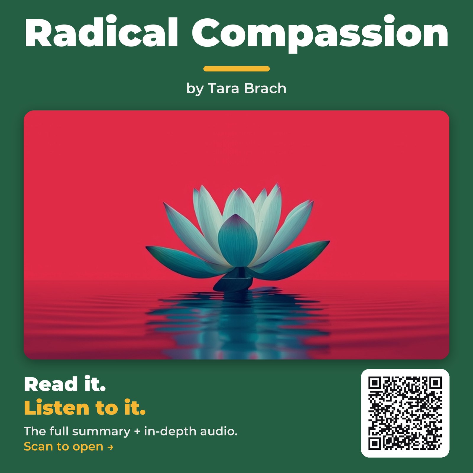 Radical Compassion — by Tara Brach