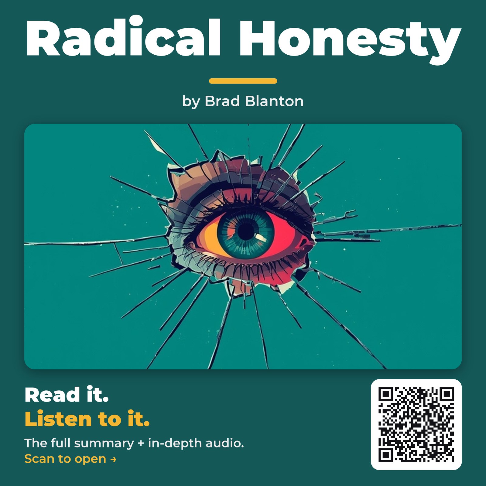 Radical Honesty — by Brad Blanton