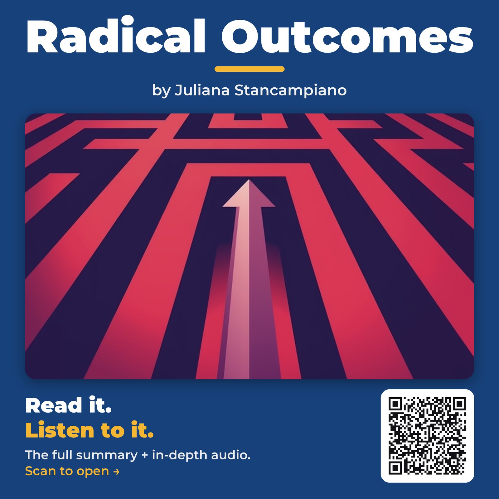 Radical Outcomes — by Juliana Stancampiano