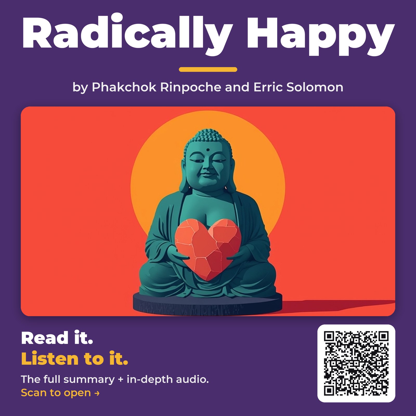 Radically Happy — by Phakchok Rinpoche and Erric Solomon