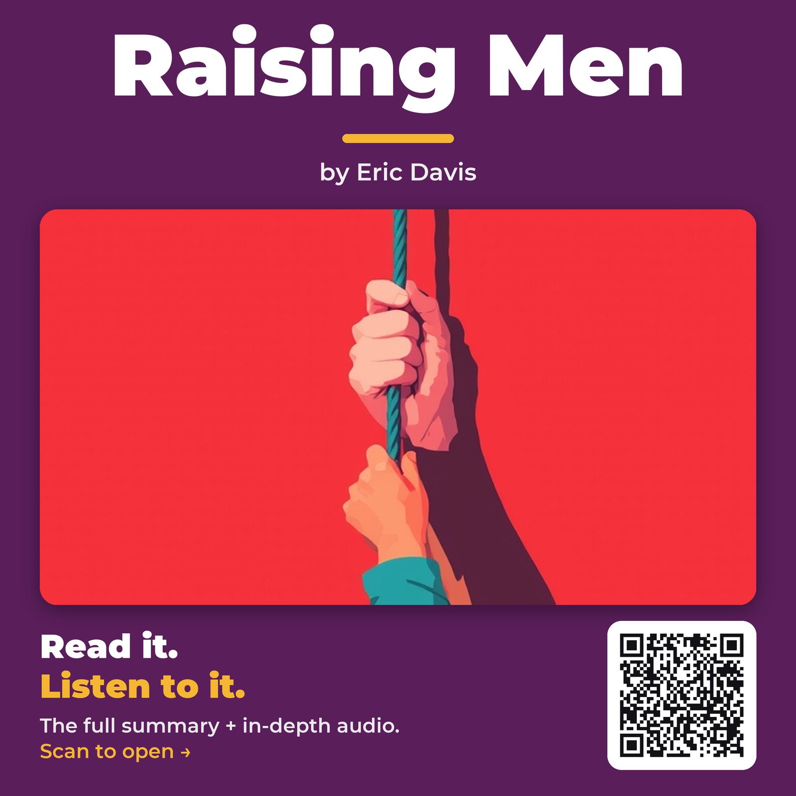 Raising Men — by Eric Davis