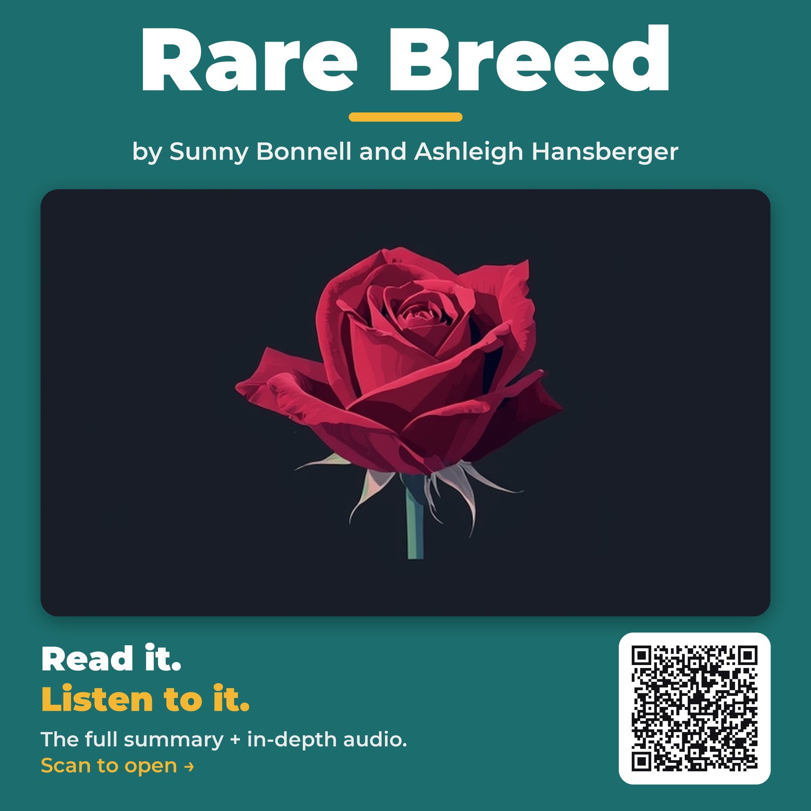 Rare Breed — by Sunny Bonnell and Ashleigh Hansberger