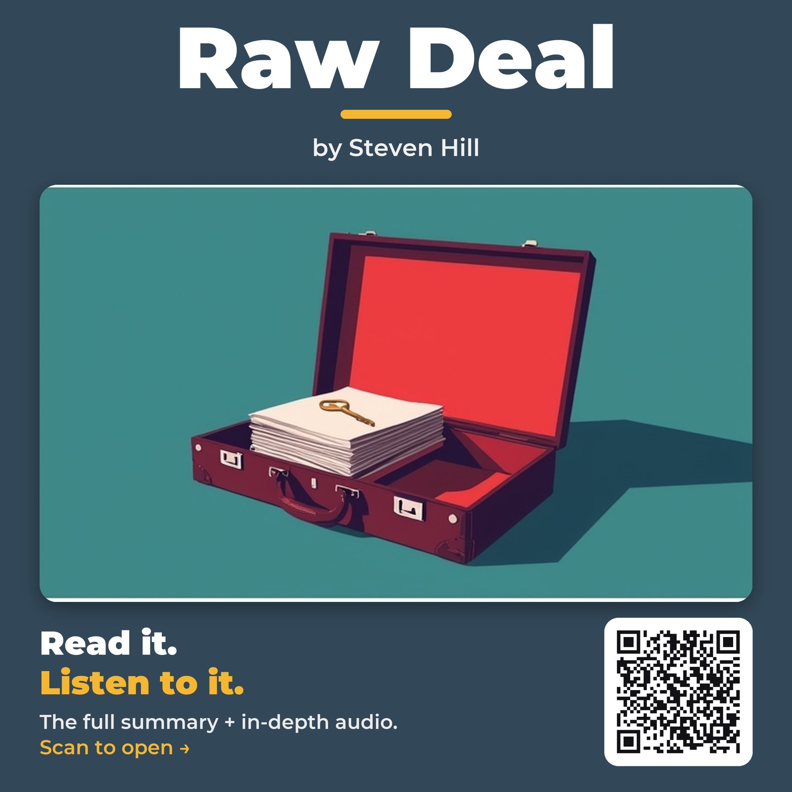 Raw Deal — by Steven Hill